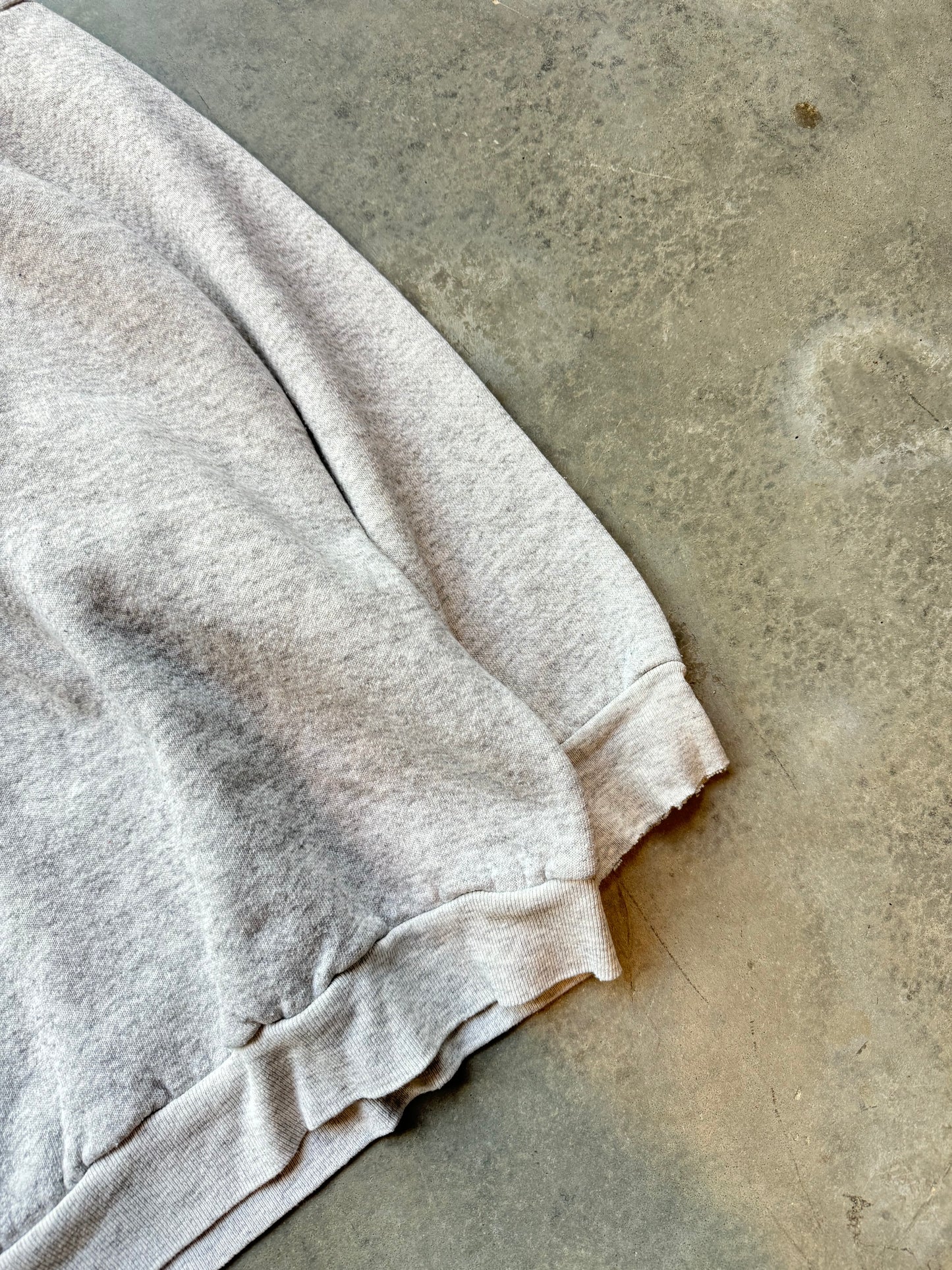 90’s Philadelphia Eagles Vintage Heather Grey Big Spellout NFL Crewneck (XL)