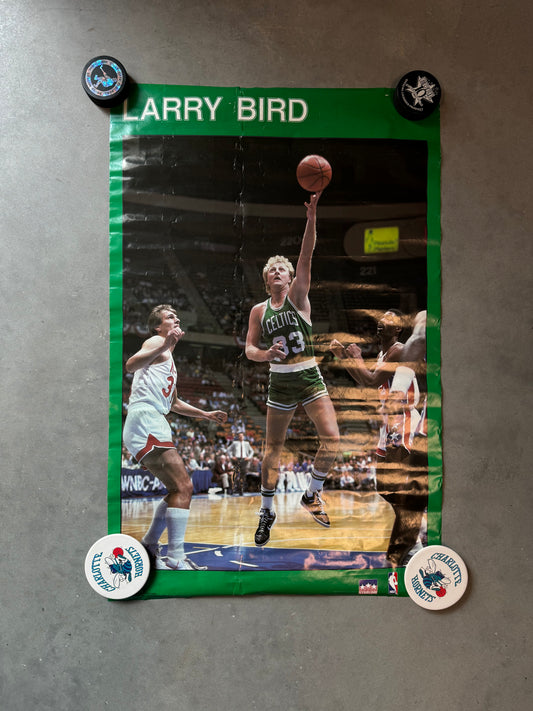 1987 Boston Celtics Larry Bird Vintage Starline NBA Poster (22x34)