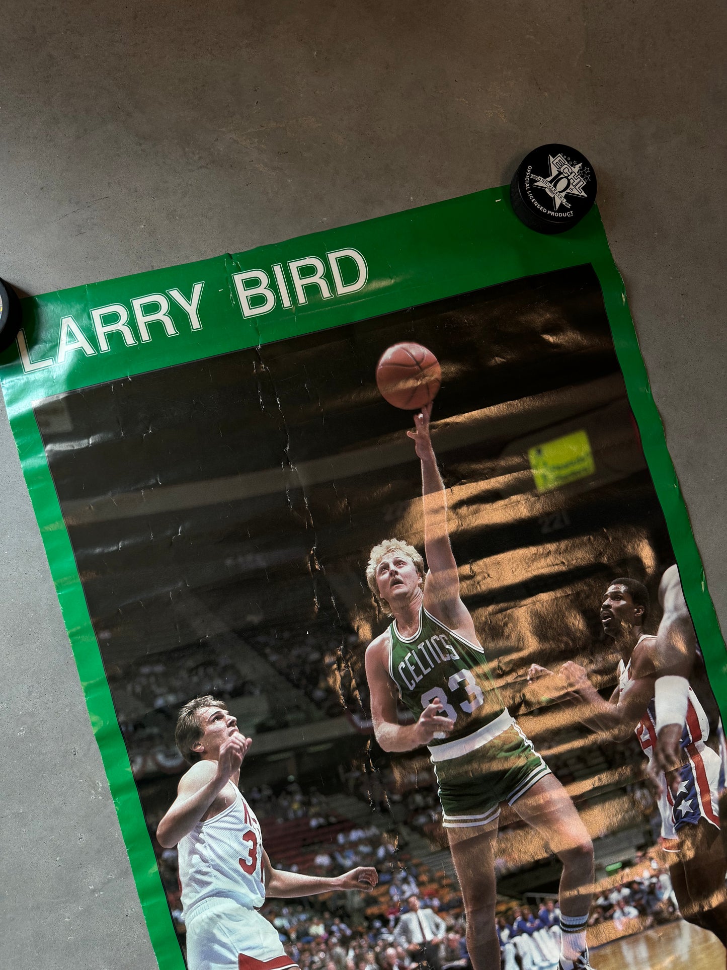 1987 Boston Celtics Larry Bird Vintage Starline NBA Poster (22x34)