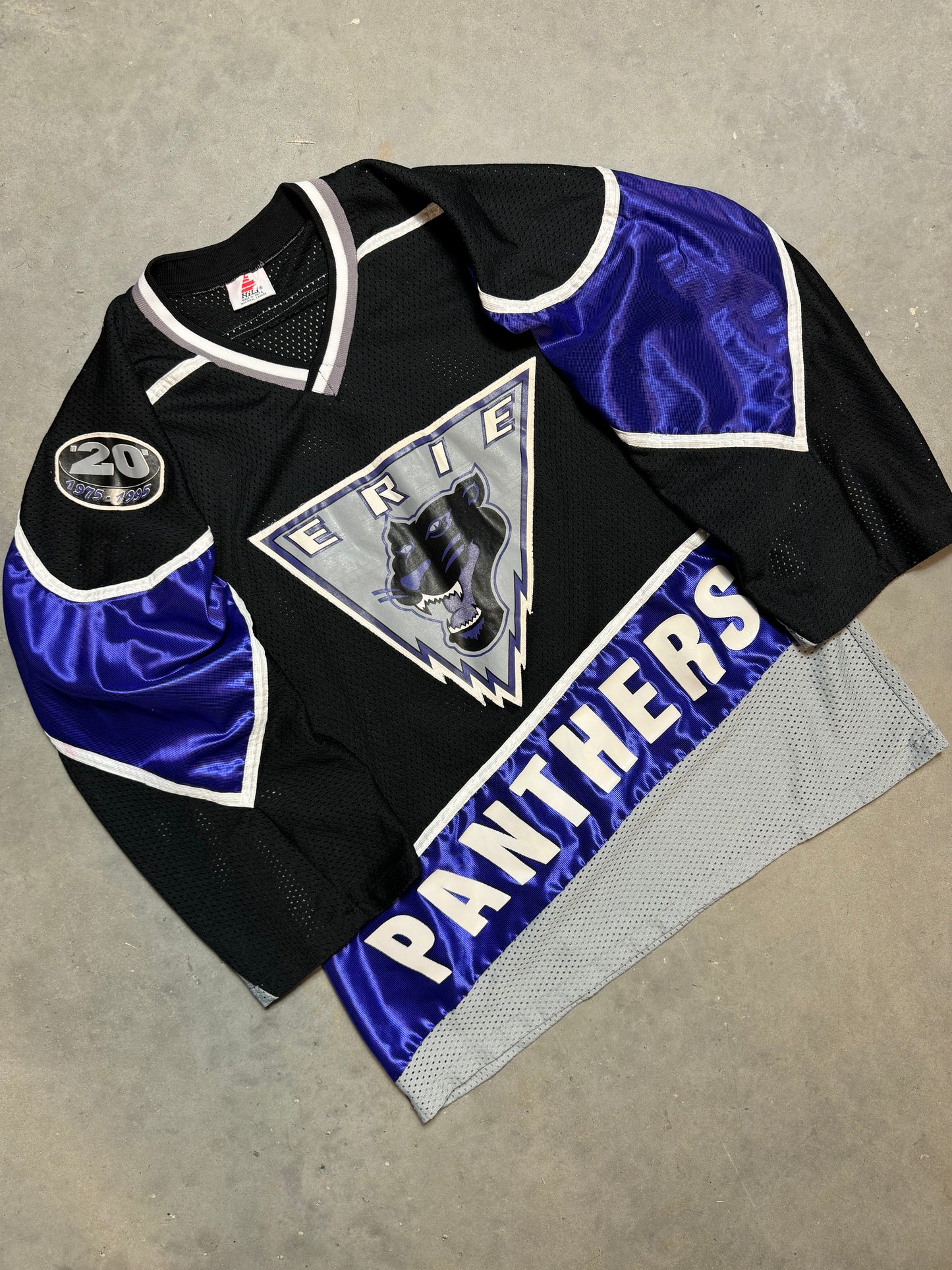 1995 Erie Panthers Vintage ECHL 20th Anniversary Hockey Jersey (Medium)