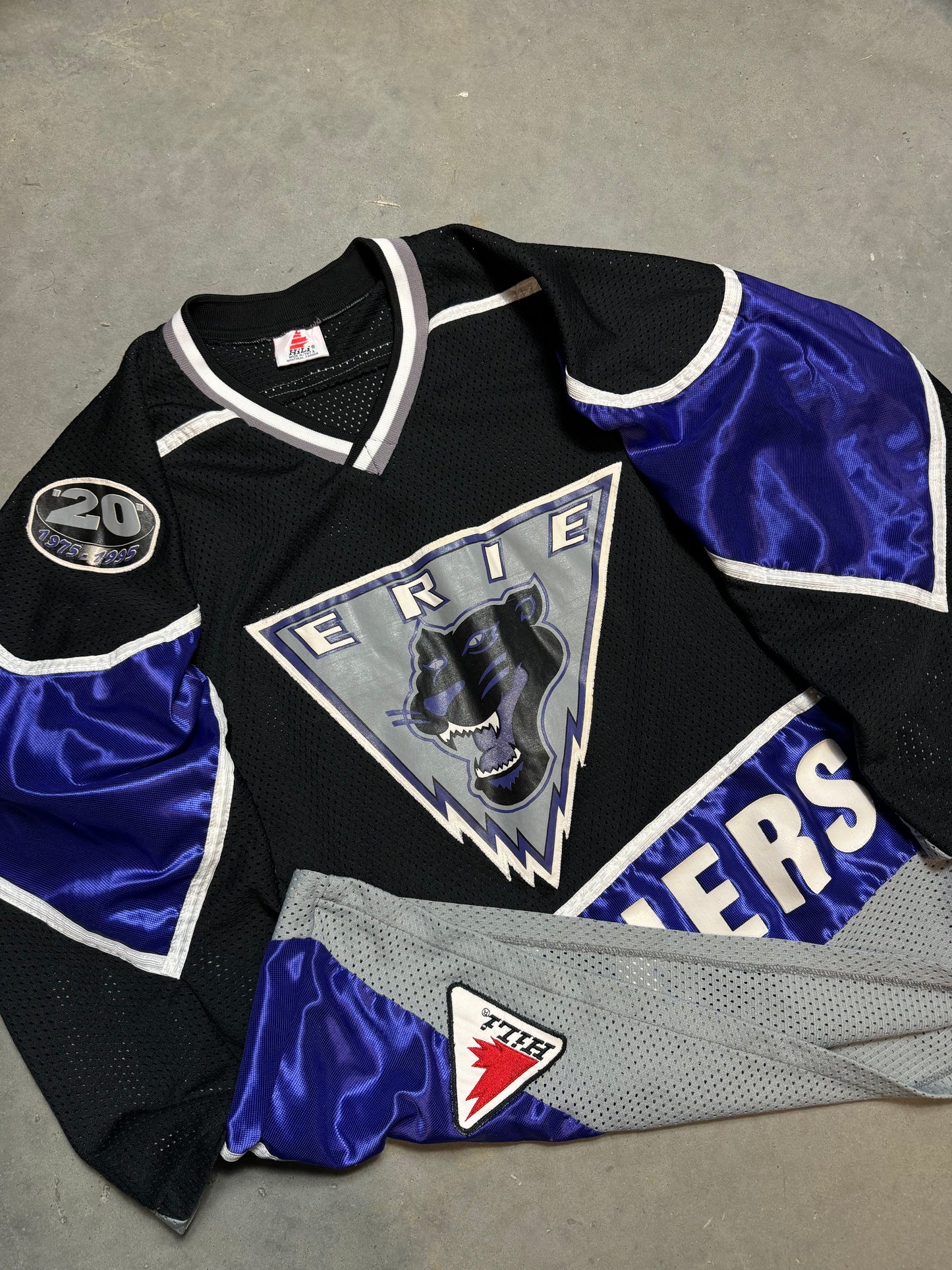 1995 Erie Panthers Vintage ECHL 20th Anniversary Hockey Jersey (Medium)