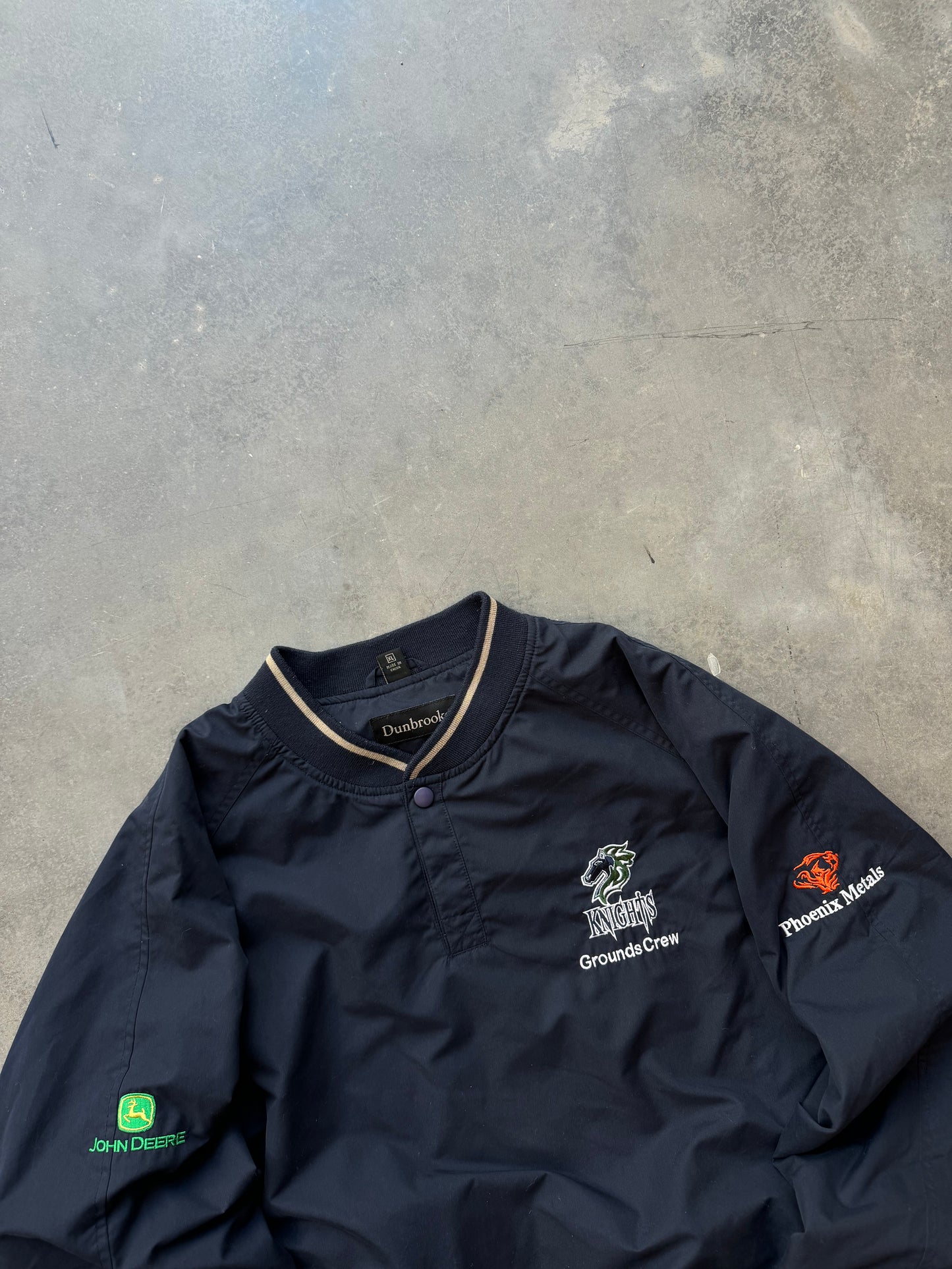 00’s Charlotte Knights Grounds Crew Vintage Team Issued Pullover Jacket (XL)