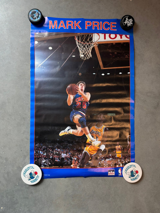 1989 Cleveland Cavaliers Mark Price Starline Vintage NBA Poster (22x34)