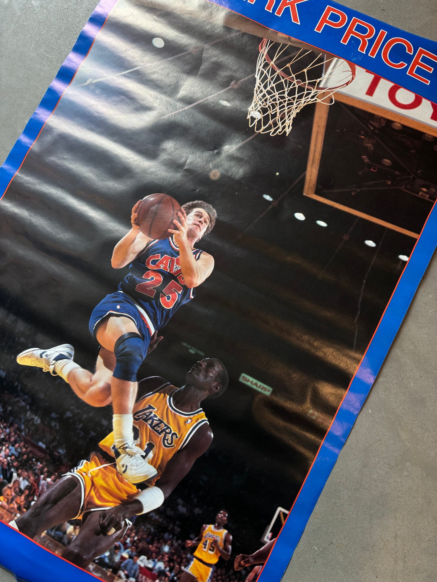 1989 Cleveland Cavaliers Mark Price Starline Vintage NBA Poster (22x34)