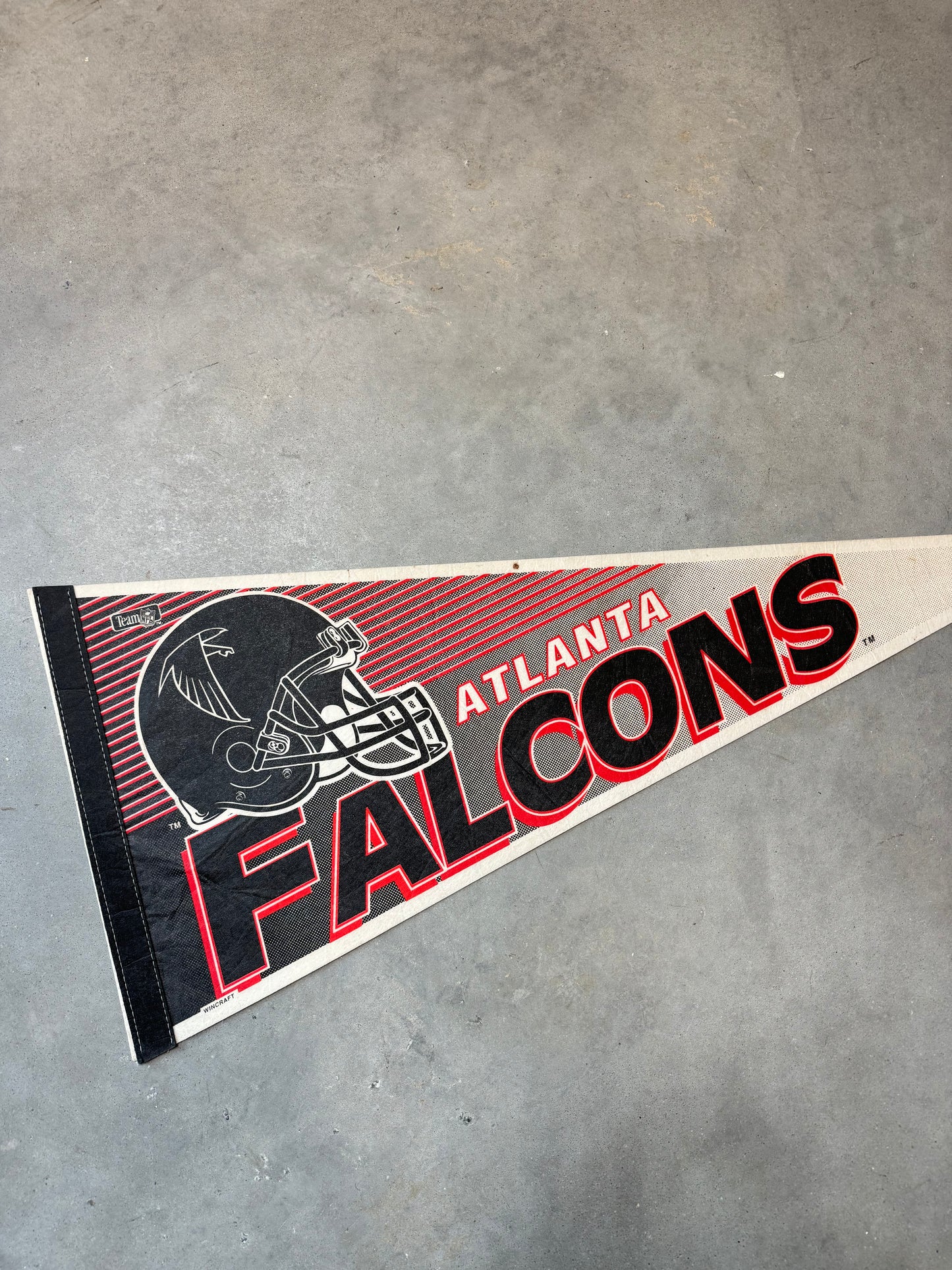 90’s Atlanta Falcons Vintage Wincraft NFL Pennant