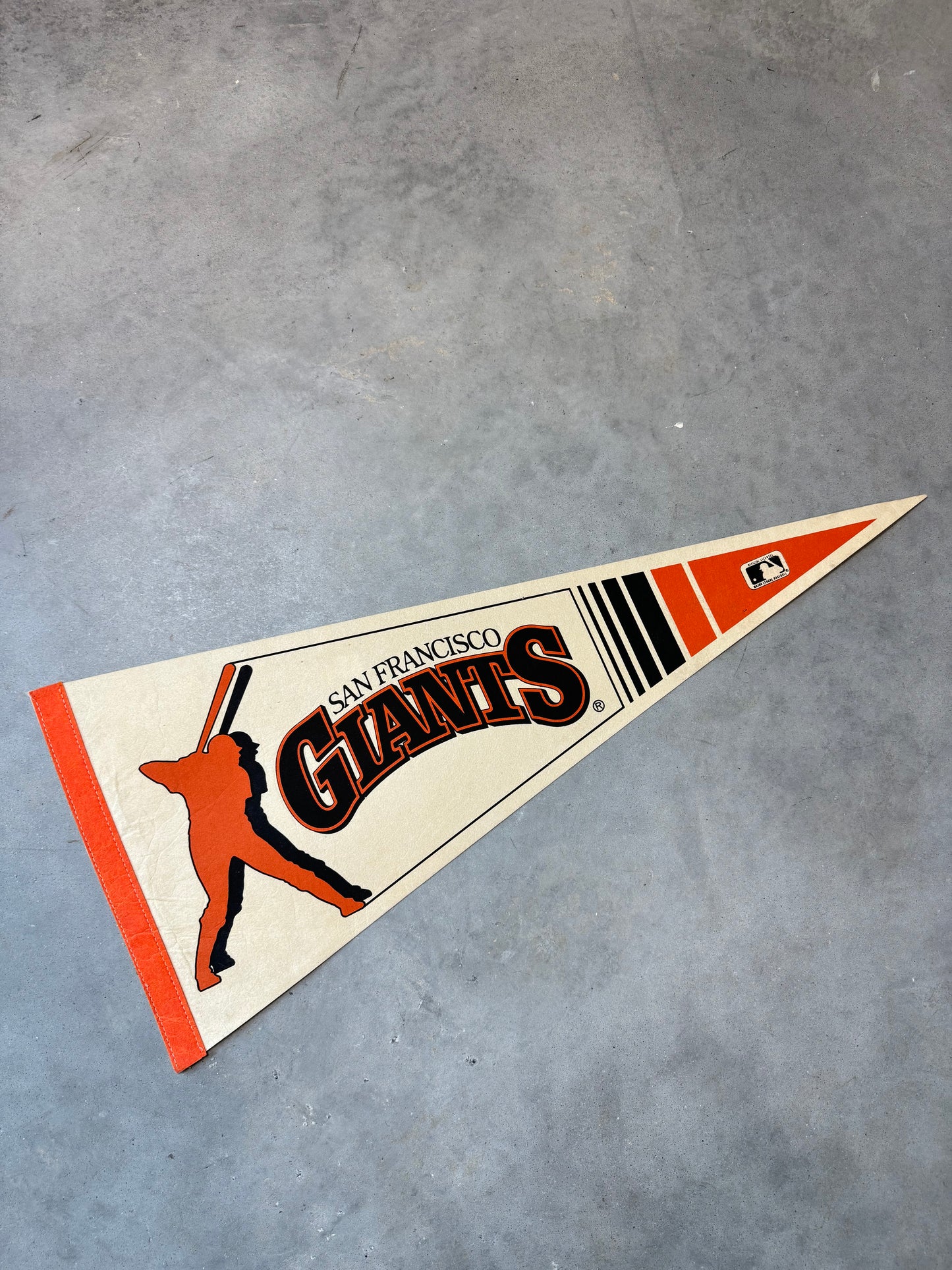 80’s San Francisco Giants Off White Vintage MLB Pennant