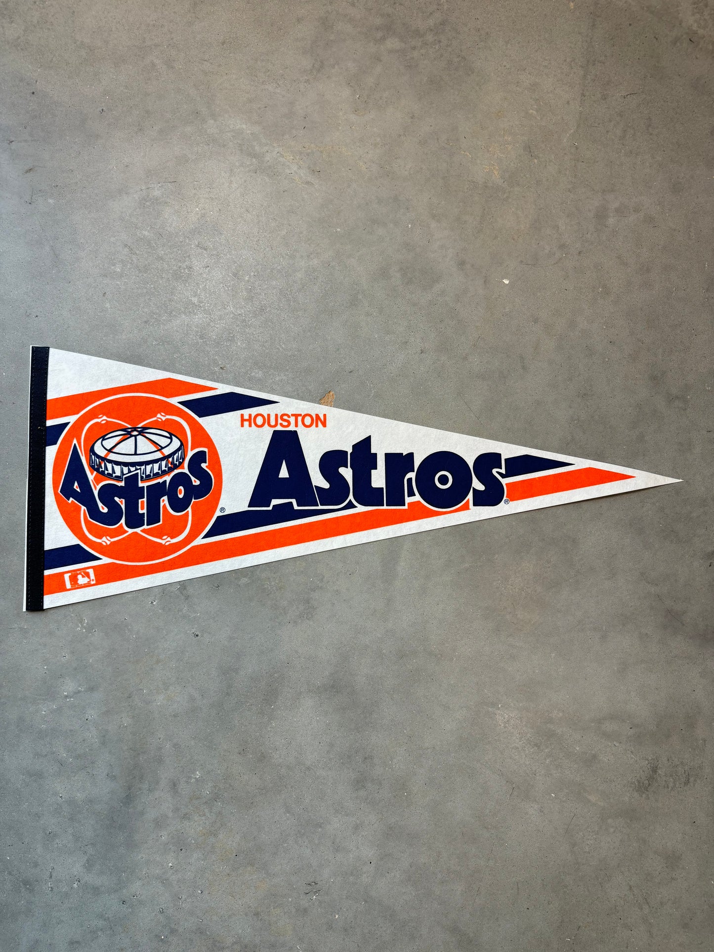 90’s Houston Astros Vintage MLB Pennant