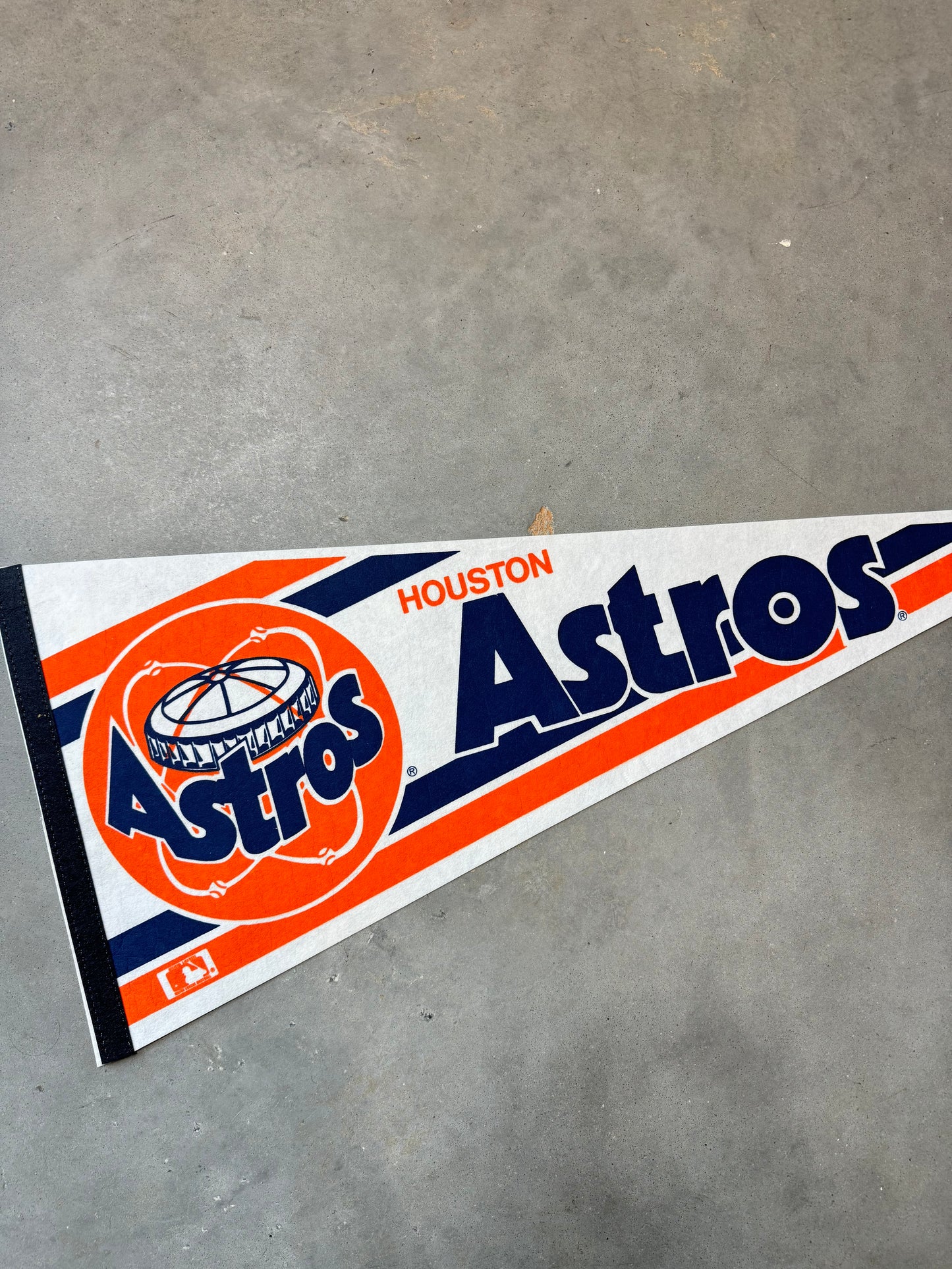 90’s Houston Astros Vintage MLB Pennant