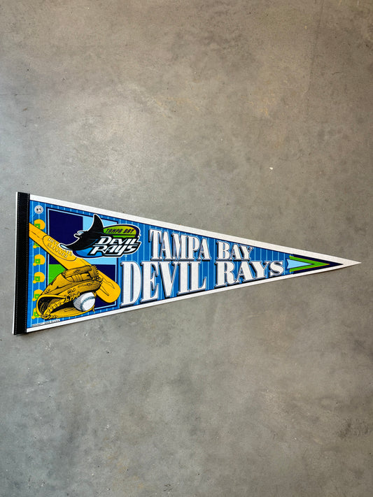 90’s Tampa Bay Devil Rays Vintage MLB Wincraft Pennant