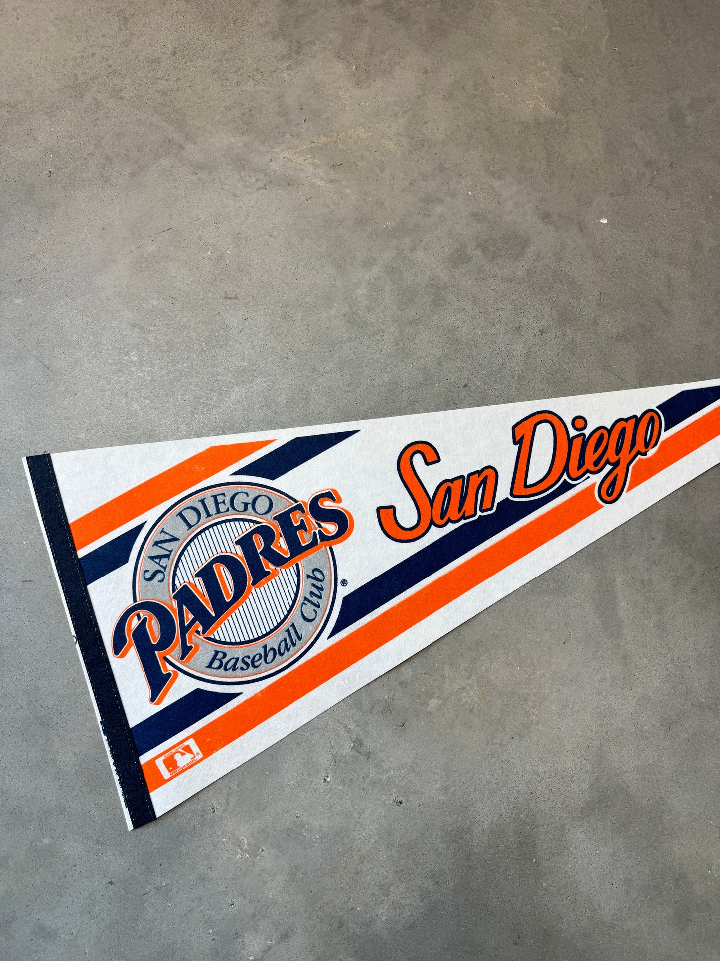 90’s San Diego Padres Baseball Club Vintage MLB Pennant