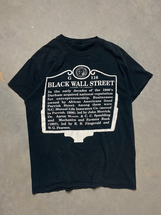 00’s Black Wall Street Tee (Medium)