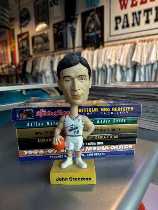 2001 Utah Jazz John Stockton Vintage Upper Deck NBA Bobblehead