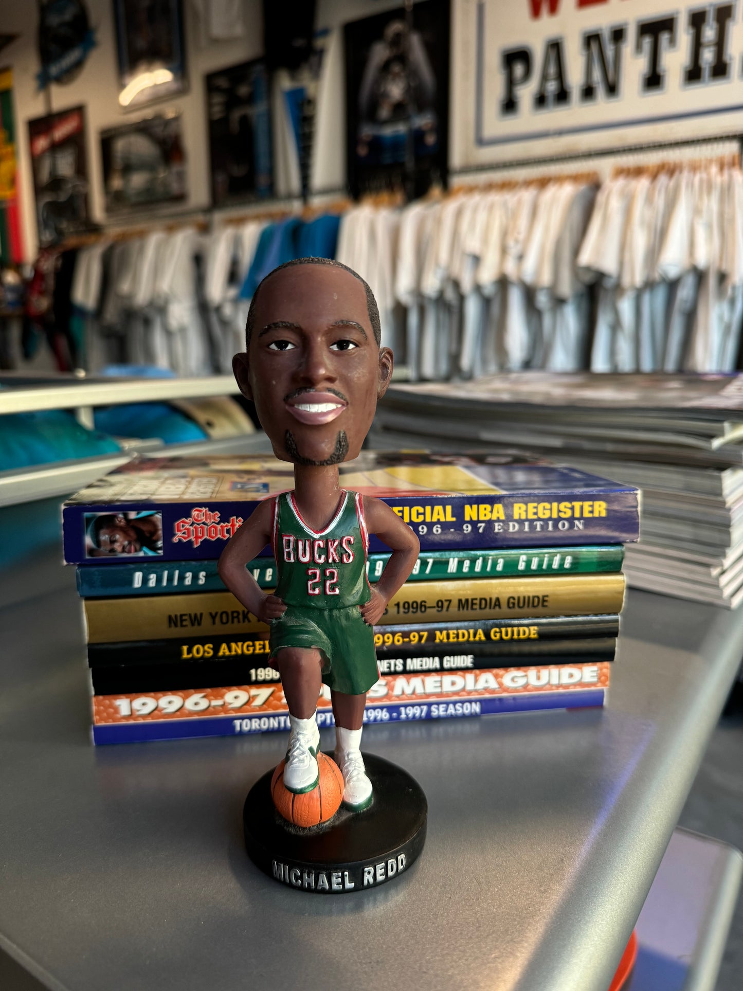 00’s Milwaukee Bucks Michael Redd Vintage NBA Bobblehead