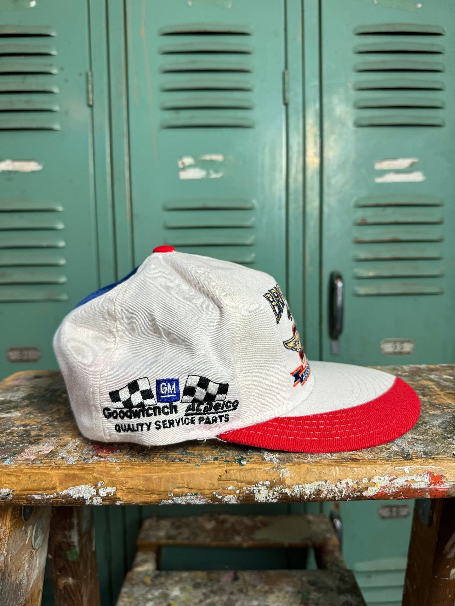 1996 Brickyard 400 Indianapolis Motor Speedway Vintage NASCAR Snapback Hat (OSFA)