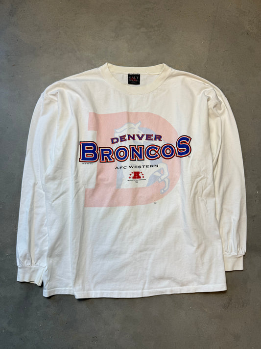 1995 Denver Broncos Vintage NFL Longsleeve Tee (Large)