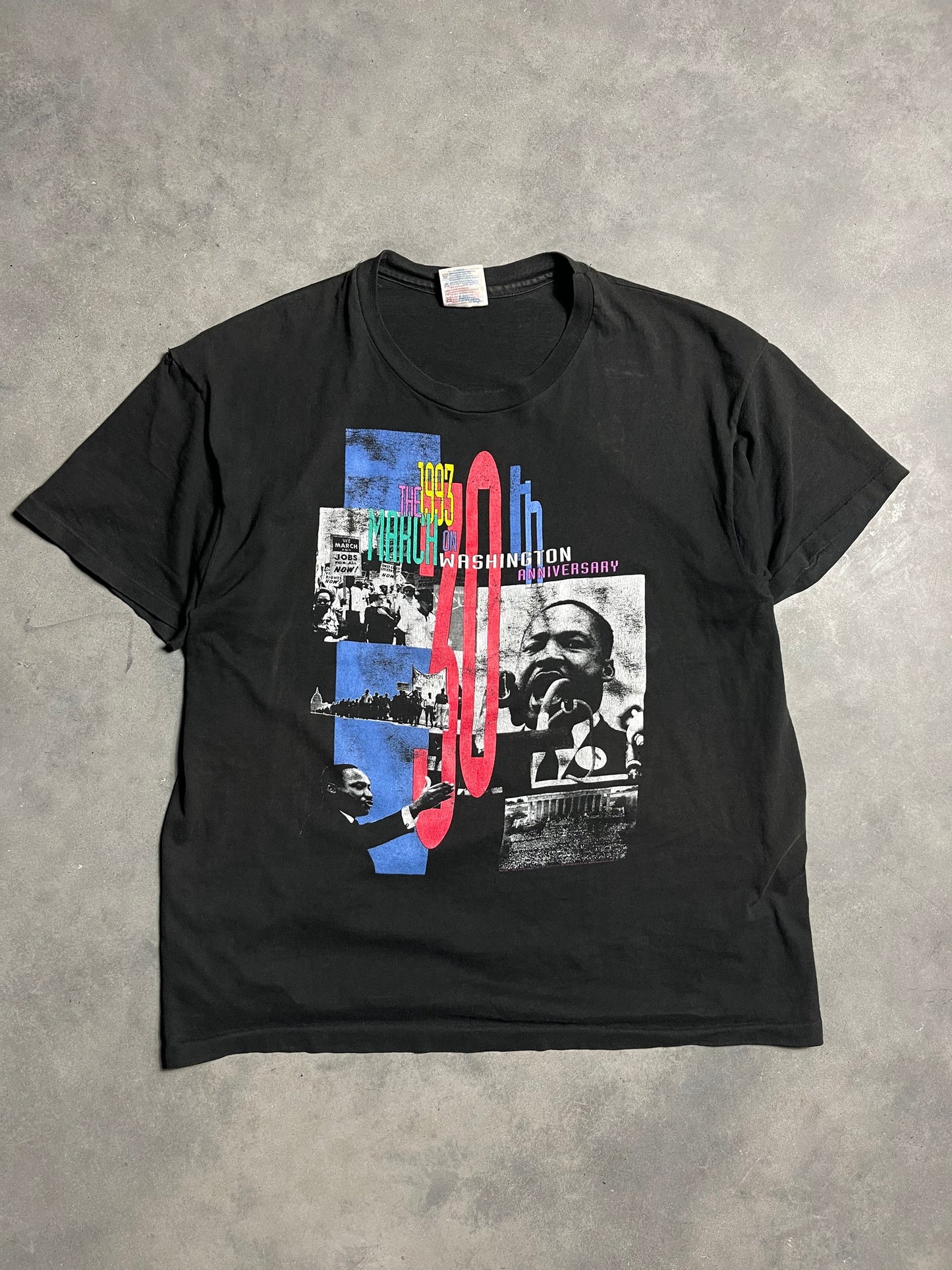 1993 Martin Luther King Jr March on Washington 30th Anniversary Vintage Tee (XL)