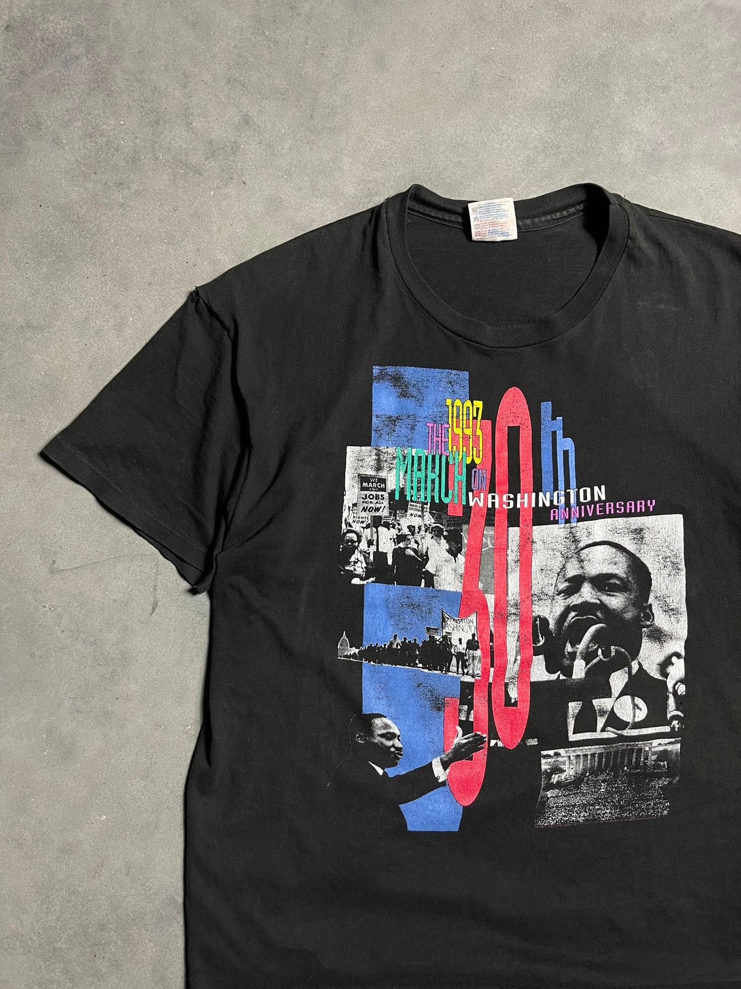 1993 Martin Luther King Jr March on Washington 30th Anniversary Vintage Tee (XL)