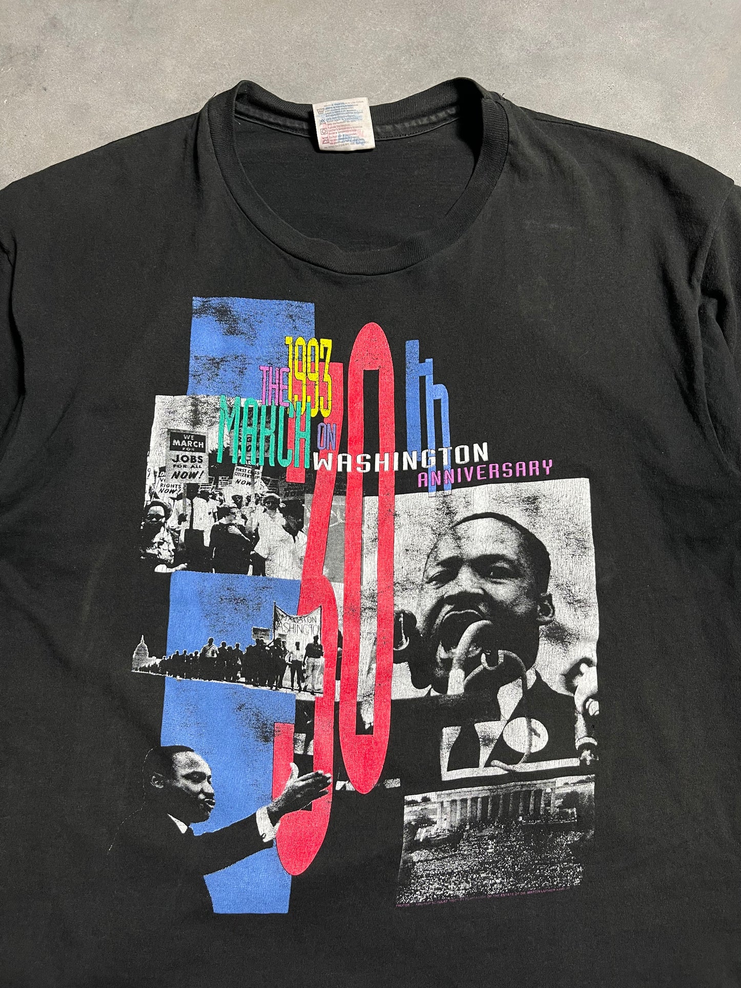 1993 Martin Luther King Jr March on Washington 30th Anniversary Vintage Tee (XL)