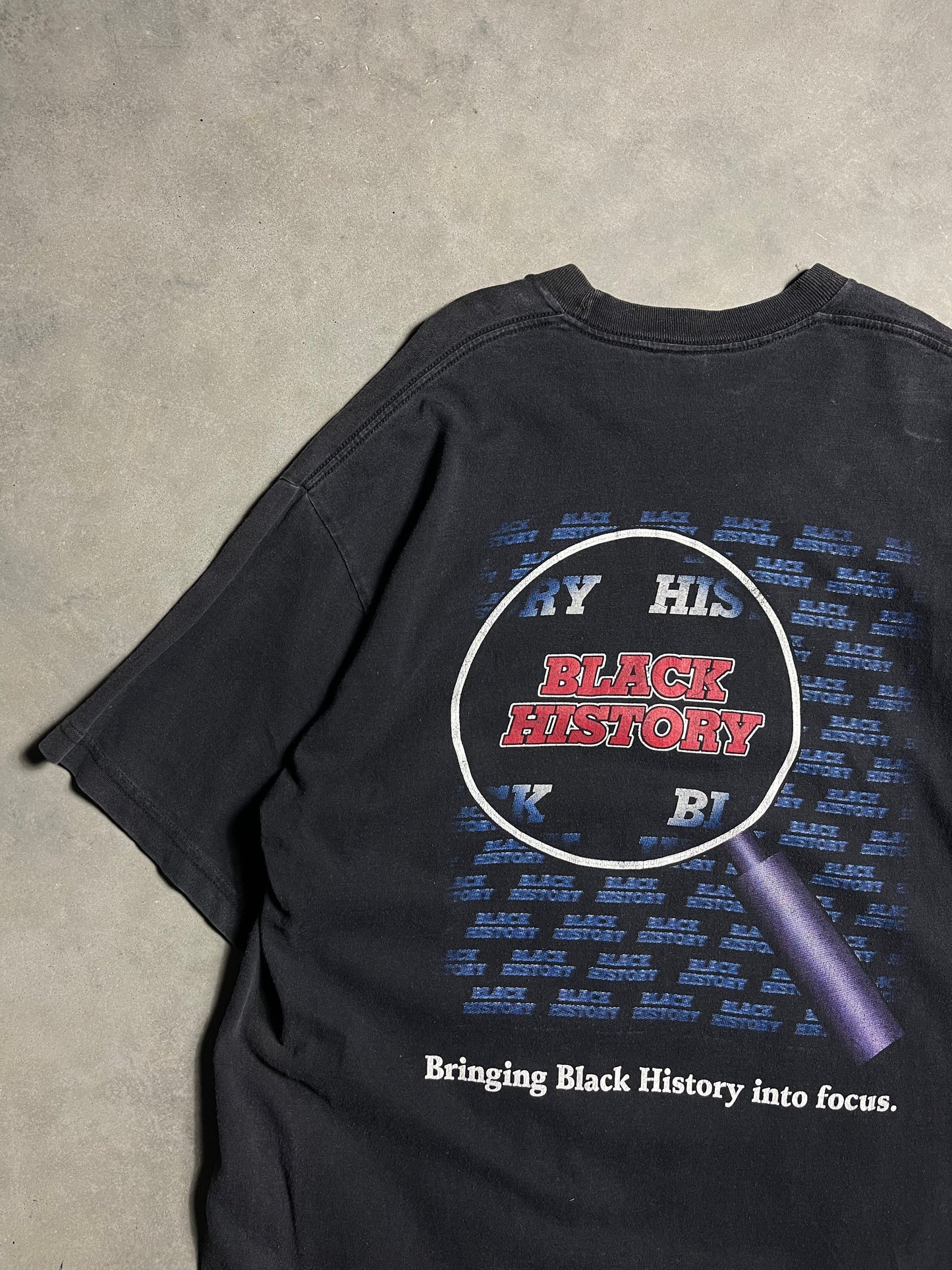 90’s Black History Faces to Remember Vintage Tee (XL)