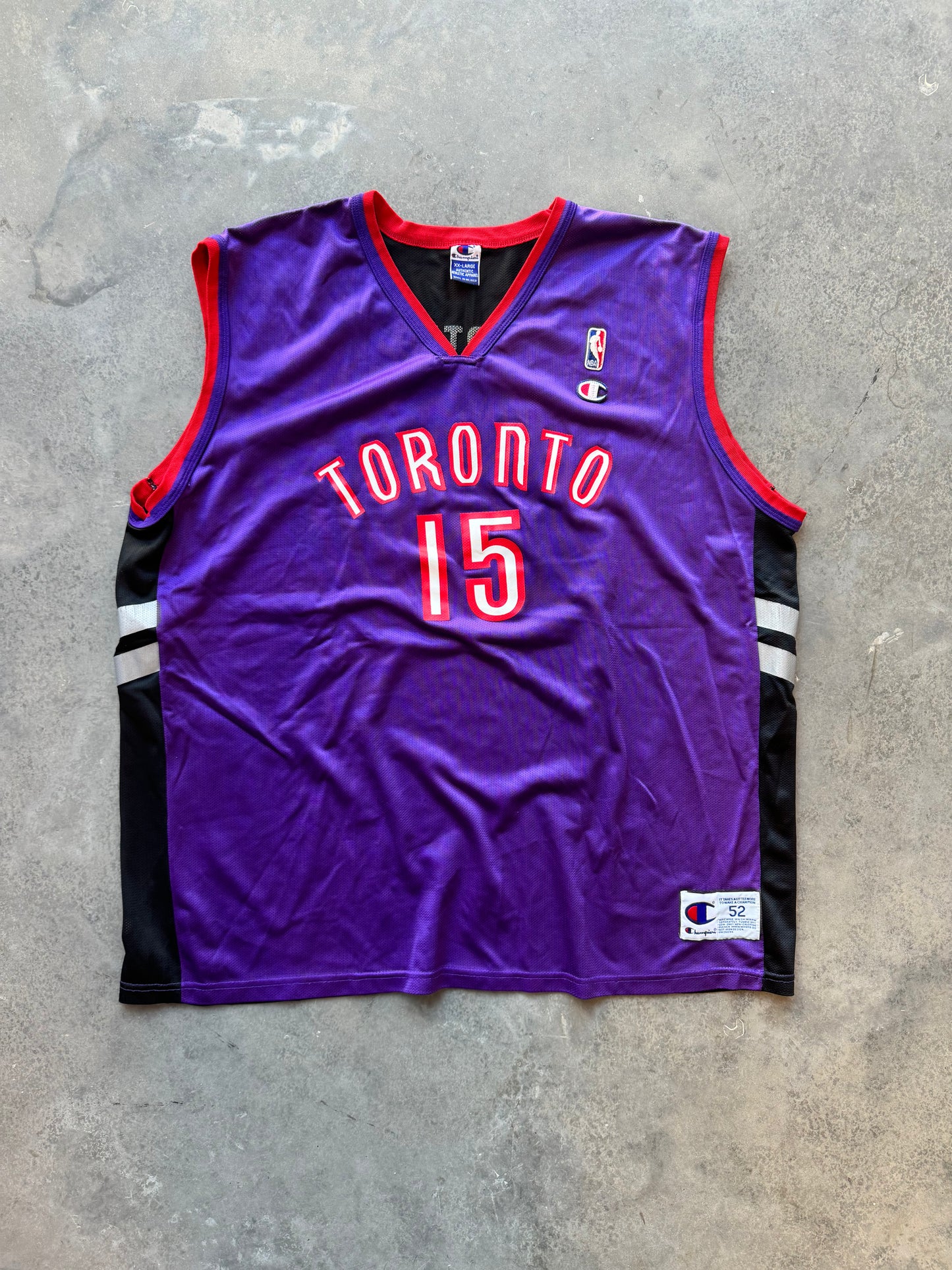 00’s Toronto Raptors Vince Carter Vintage Purple NBA Champion Jersey (52/XXL)