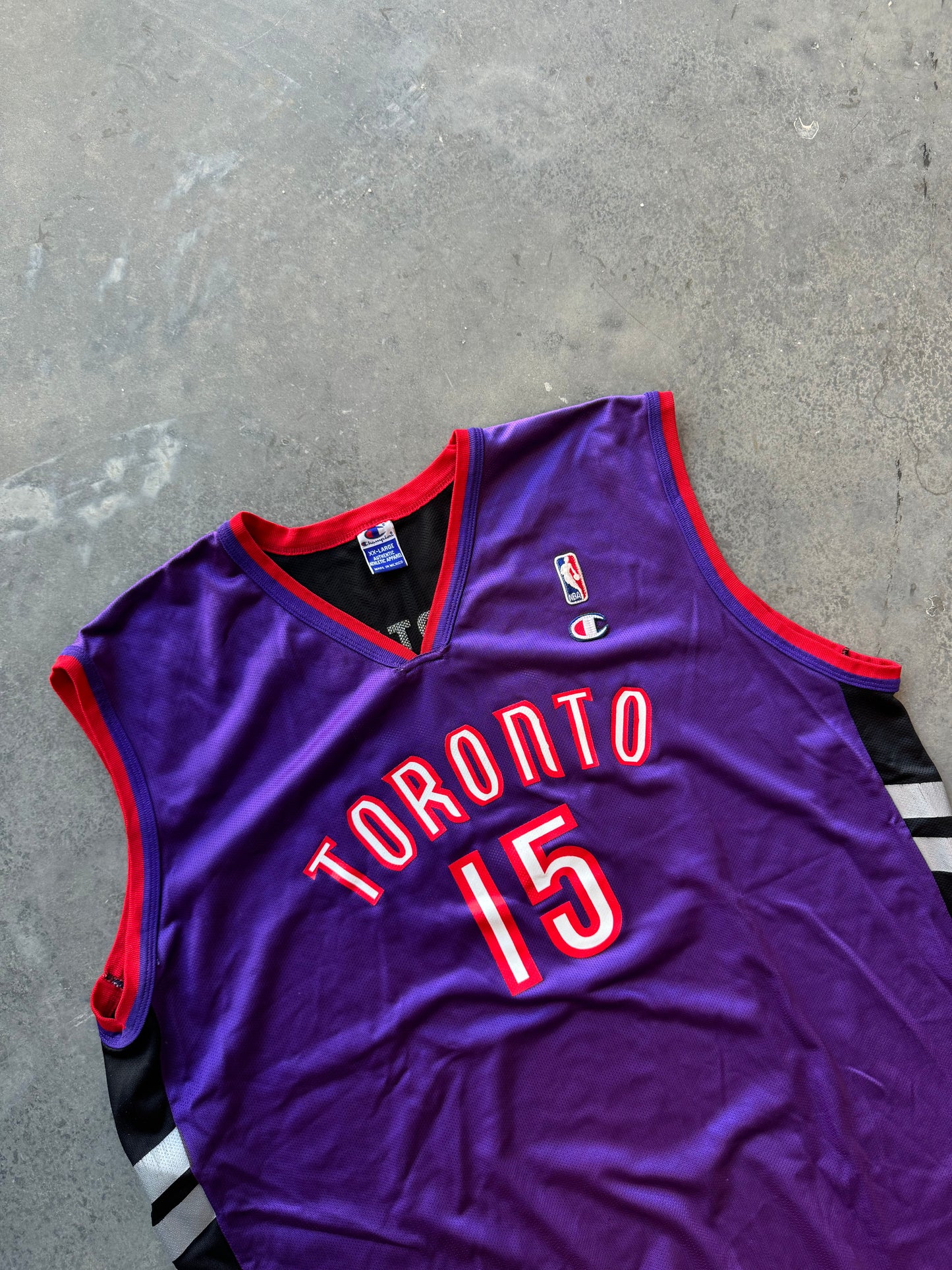 00’s Toronto Raptors Vince Carter Vintage Purple NBA Champion Jersey (52/XXL)