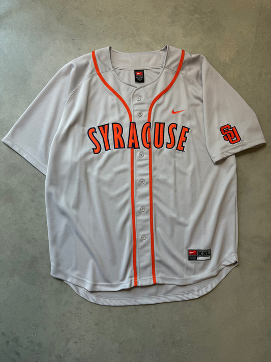 00’s Syracuse Orangemen Vintage Nike Baseball Jersey (XXL)