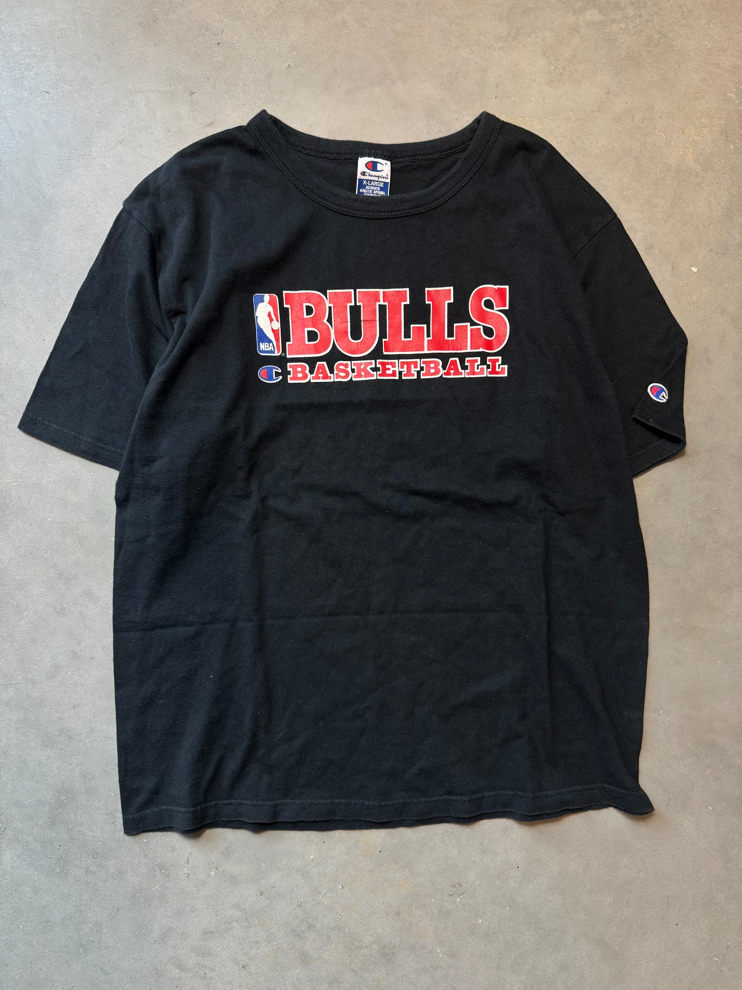 90’s Chicago Bulls Vintage Champion Practice NBA Tee (XL)