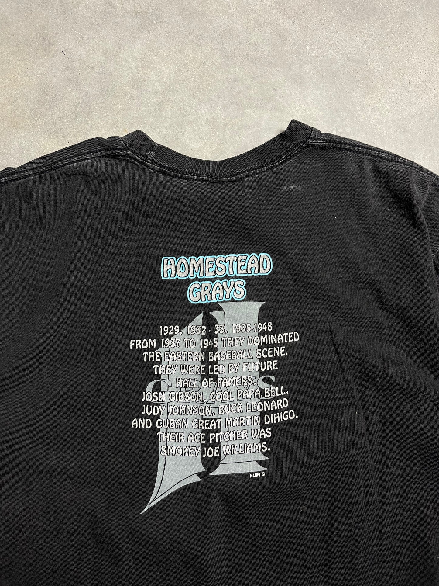 90’s Homestead Grays Vintage Negro League Baseball Tee (Large)