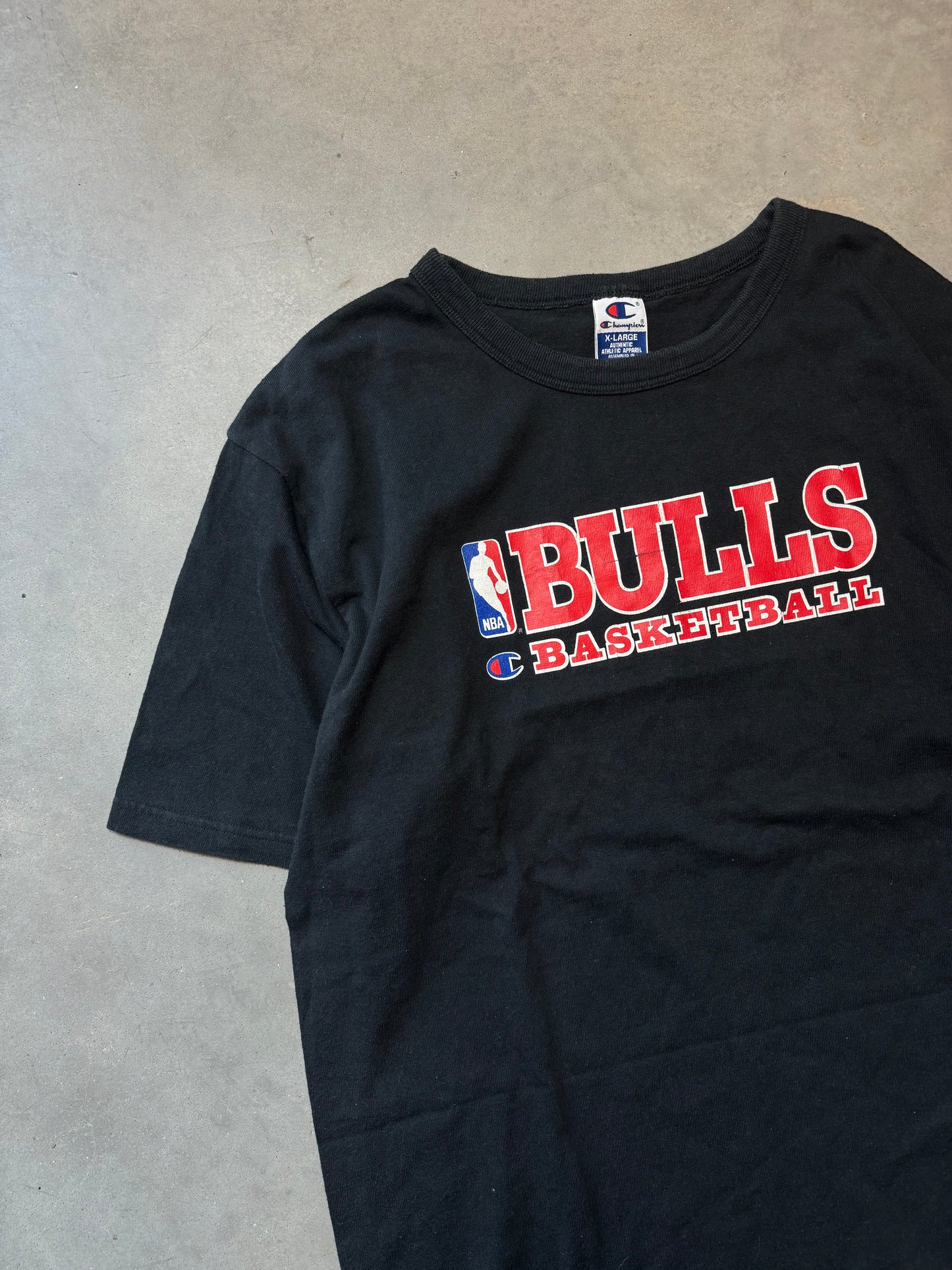 90’s Chicago Bulls Vintage Champion Practice NBA Tee (XL)