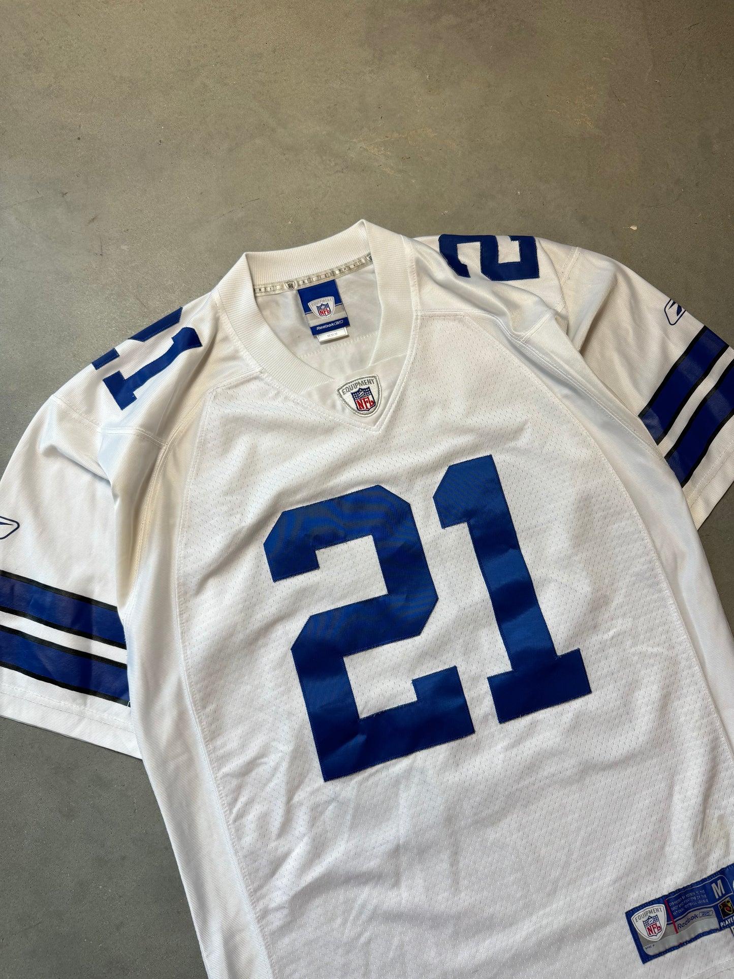 00’s Dallas Cowboys Julio Jones Vintage Reebok Swingman Embroidered NFL Jersey (Medium)