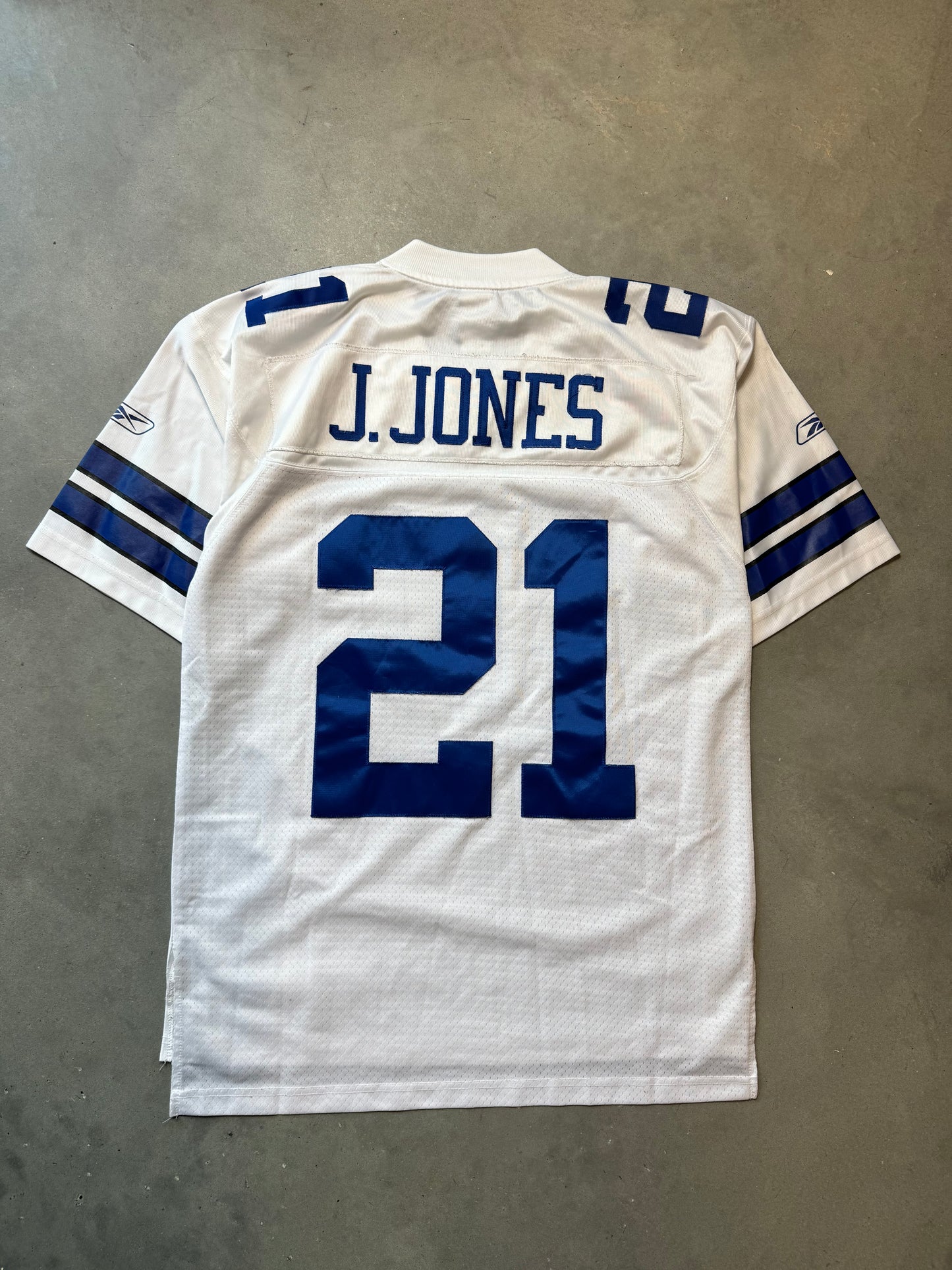 00’s Dallas Cowboys Julio Jones Vintage Reebok Swingman Embroidered NFL Jersey (Medium)