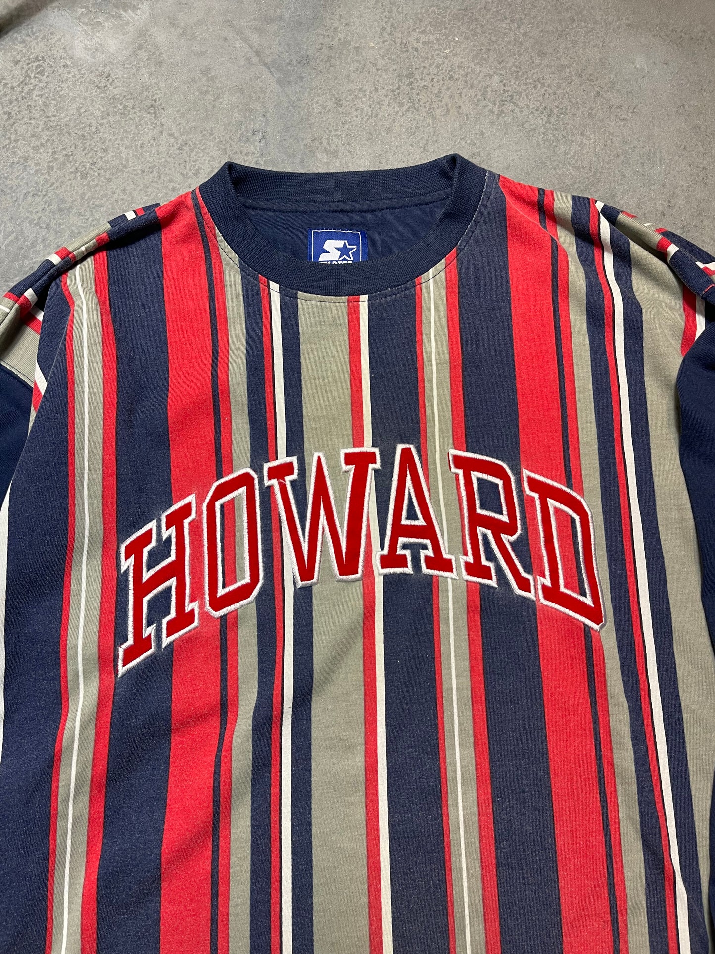 90’s Howard University Bisons Vintage Heavyweight HBCU Stater Longsleeve Tee (XL)