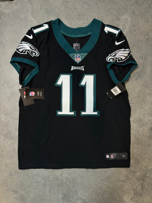 2019 Philadelphia Eagles Carson Wentz Black Alternate Nike Vapor Elite Authentic NFL Jersey - Deadstock (52/XXL)