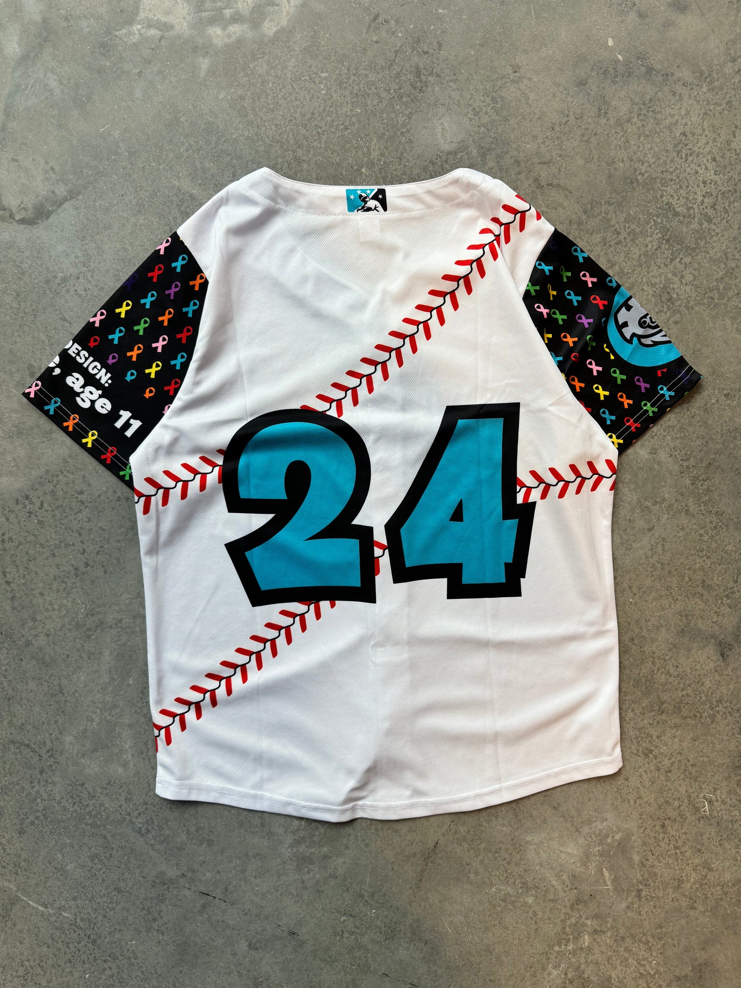 Charlotte Knights x Levine’s Children Hospital Fan Made Brantlee Custom MiLB Baseball Jersey (Youth Large)