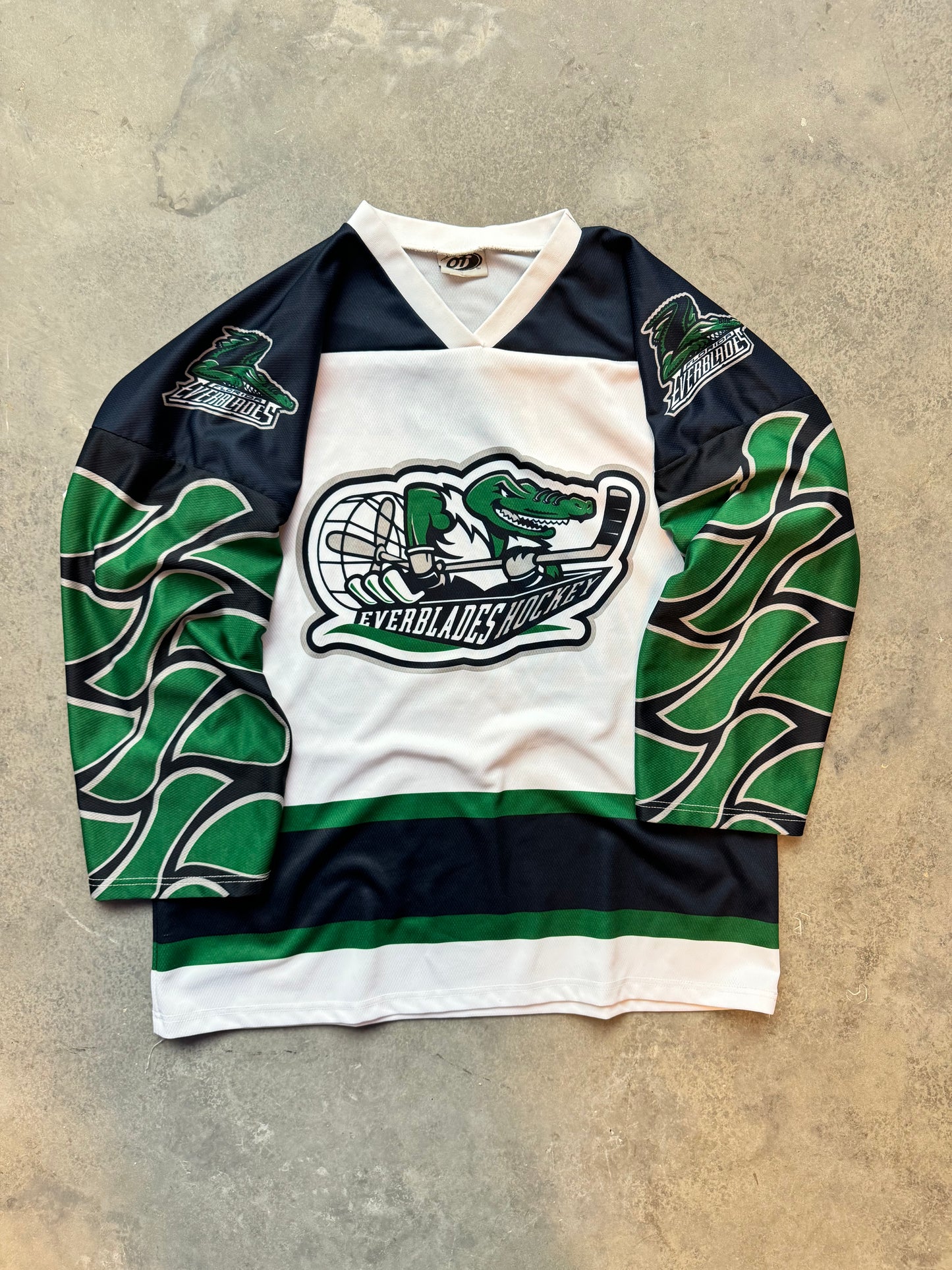 2008 Florida Everblades Vintage ECHL Season Ticket Holder Hockey Jersey (Large)