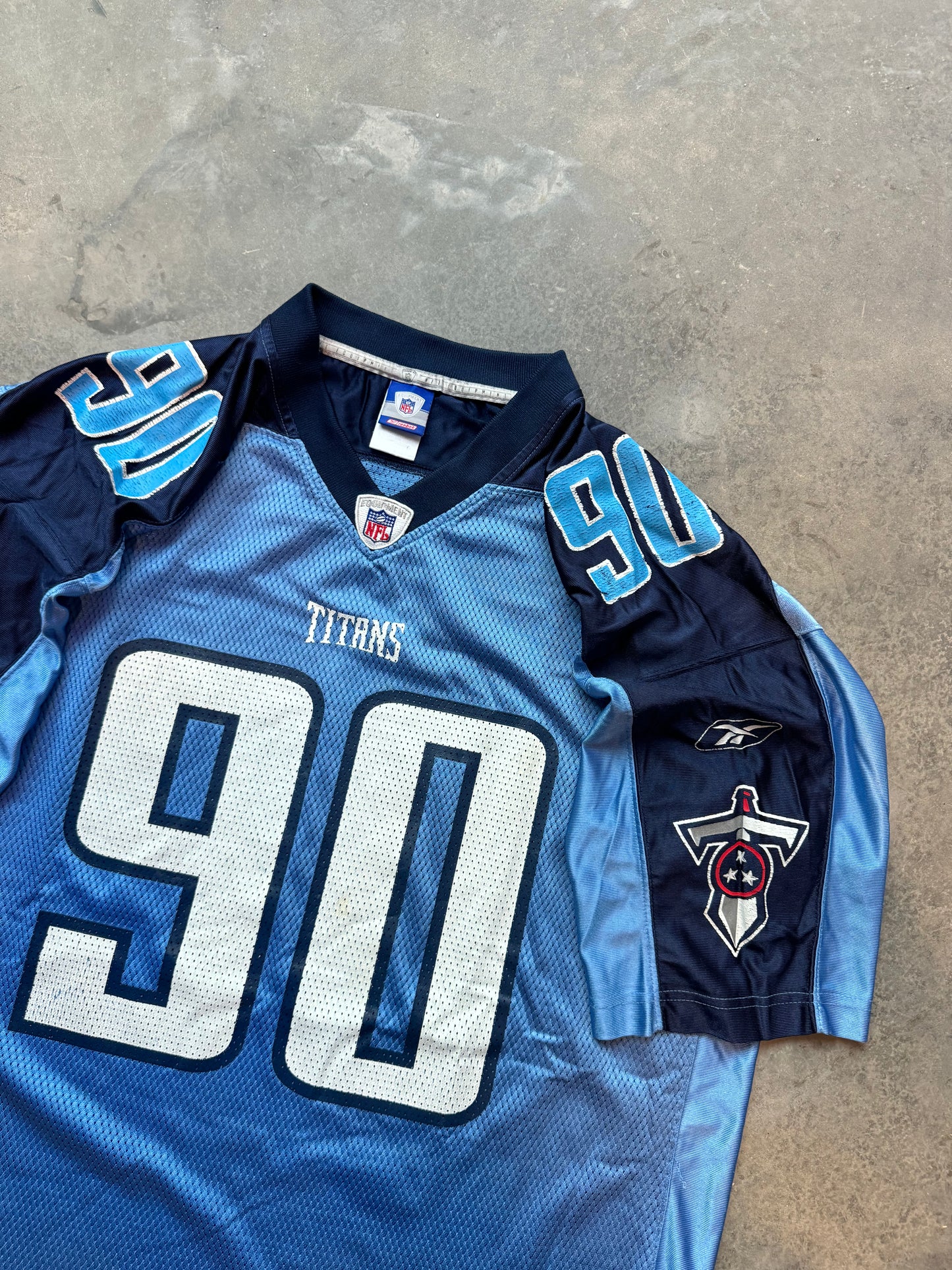 00’s Tennessee Titans Jevon Kearse Vintage Reebok NFL Jersey (XL)