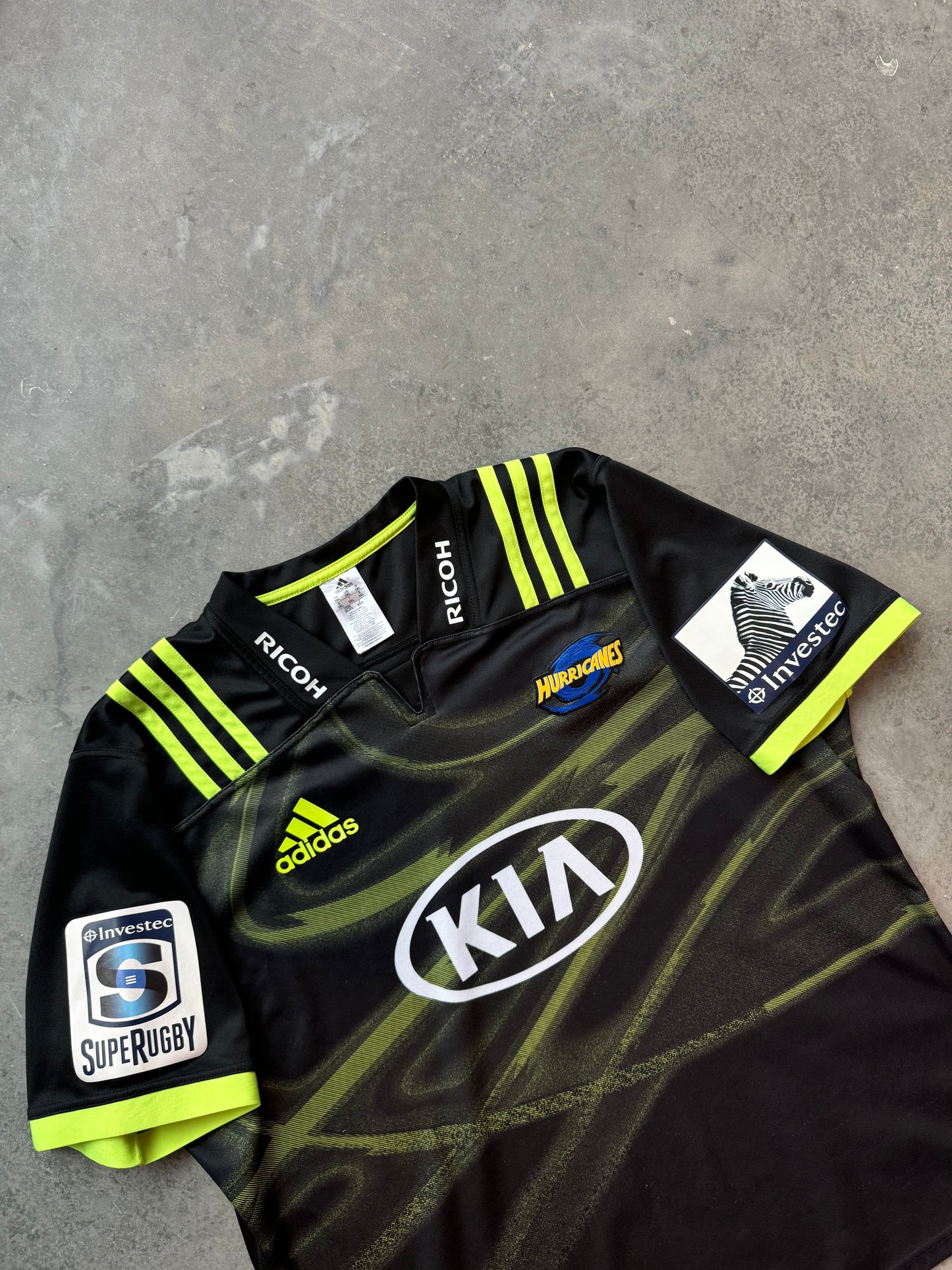 2017 Wellington Hurricanes Black Adidas SupeRugby League (XXL)