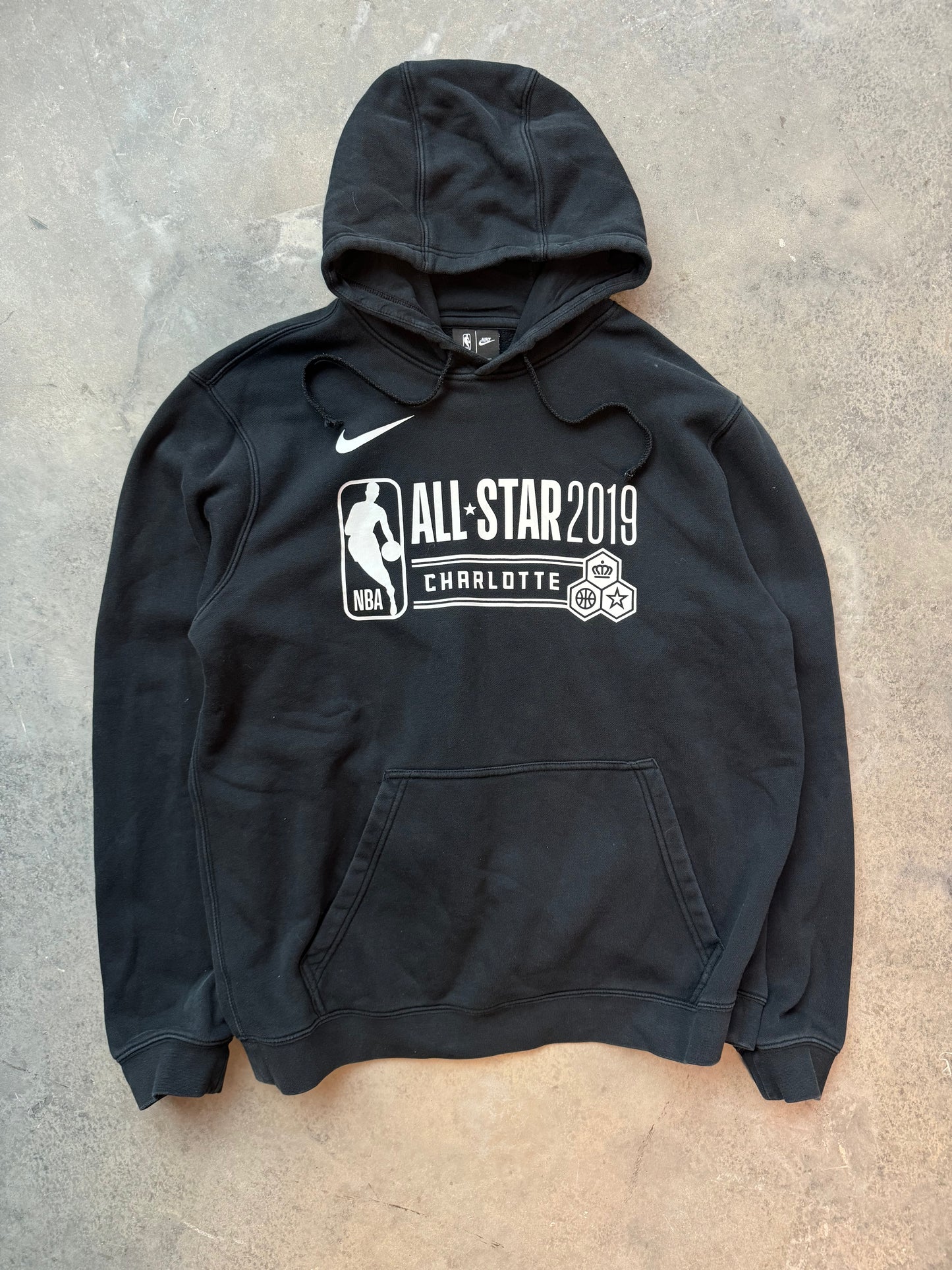 2019 Charlotte NBA All Star Weekend Black Nike Hoodie (XL)