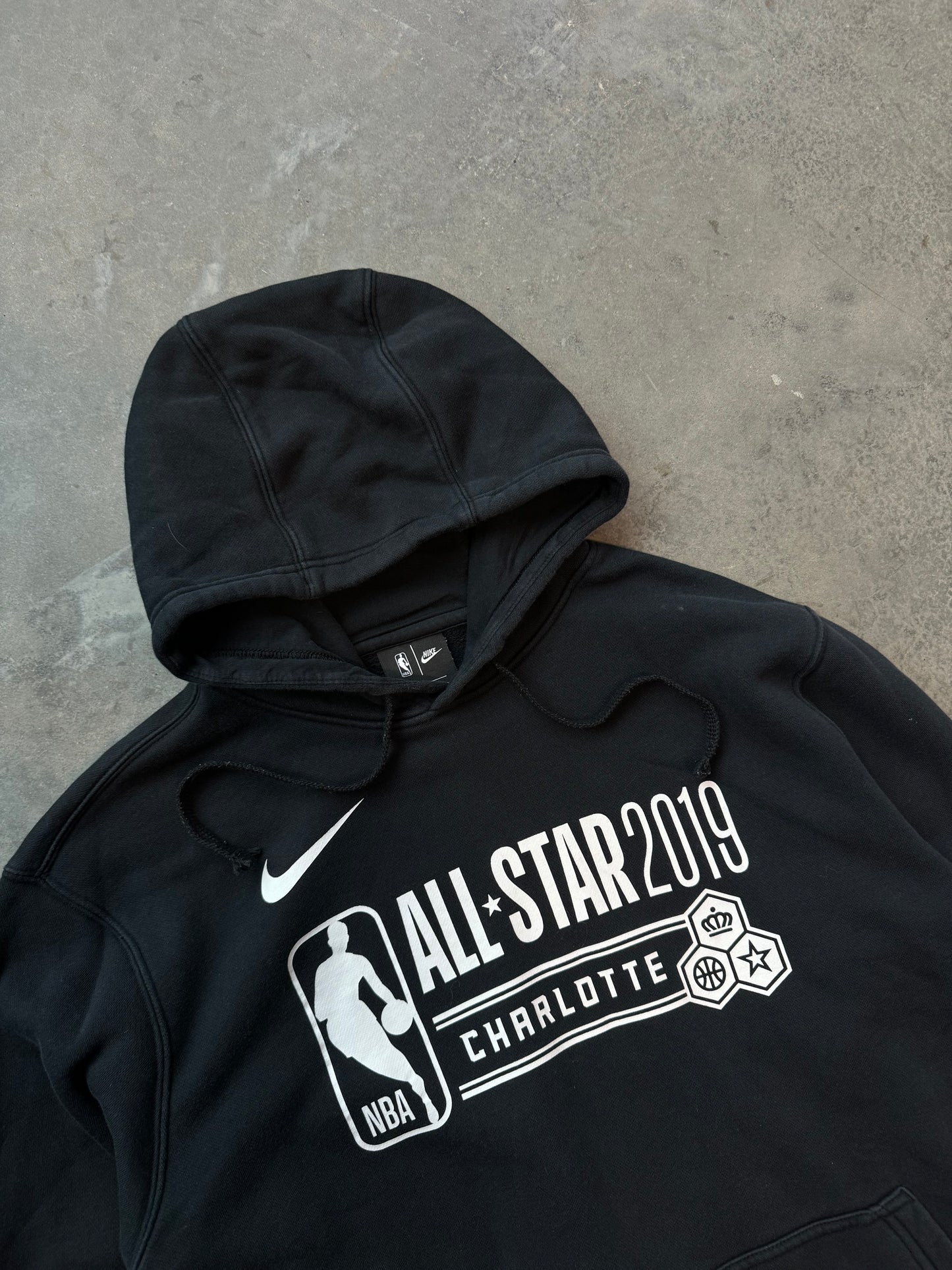 2019 Charlotte NBA All Star Weekend Black Nike Hoodie (XL)