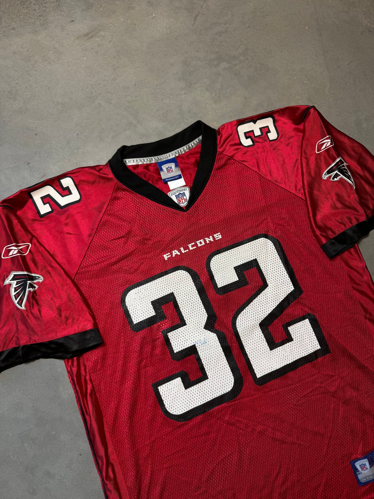 00’s Atlanta Falcons Jerious Norwood Vintage Reebok NFL Jersey (Large)