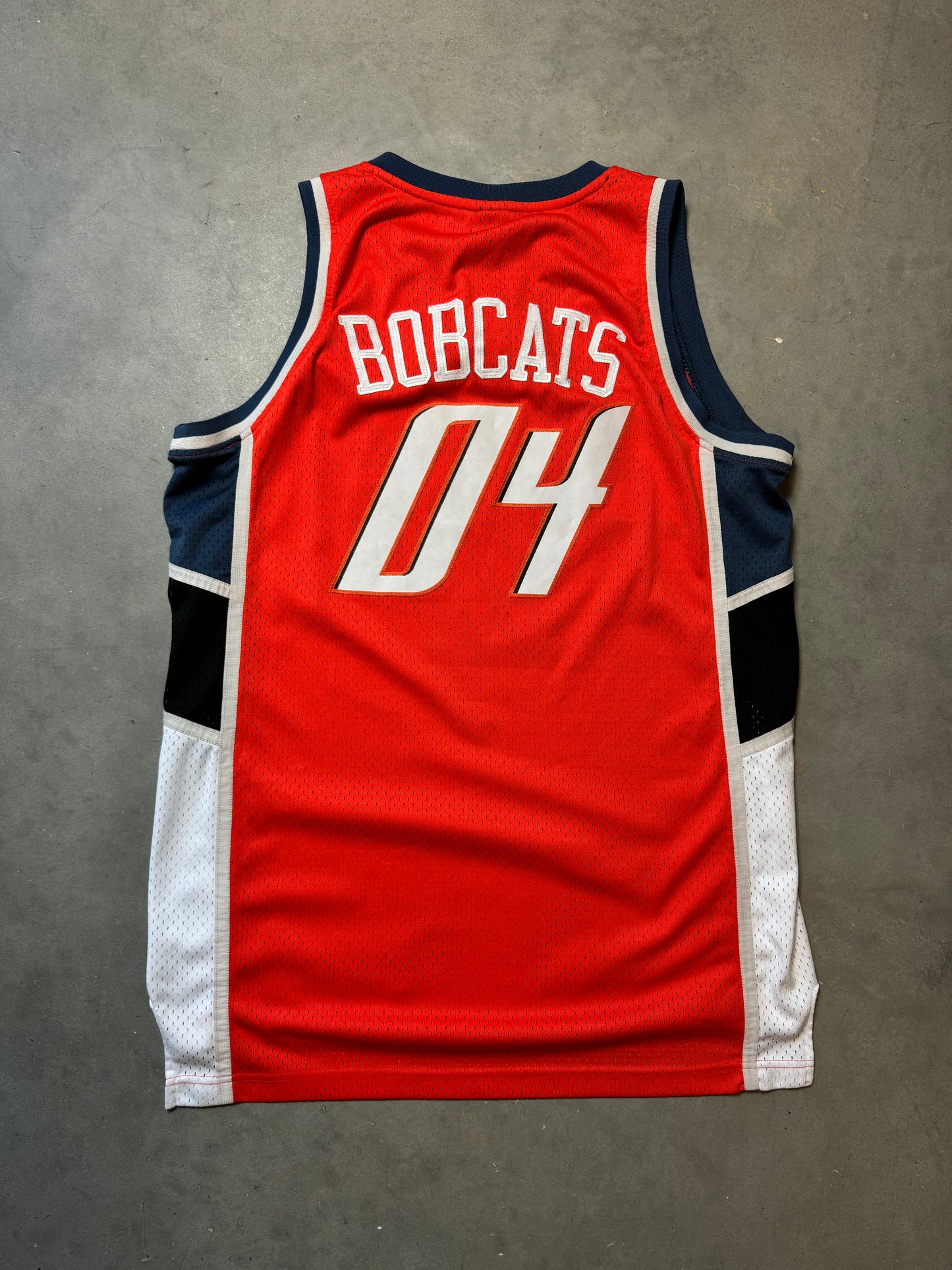 2004 Charlotte Bobcats Inaugural Season Reebok NBA Swingman Jersey (Large)