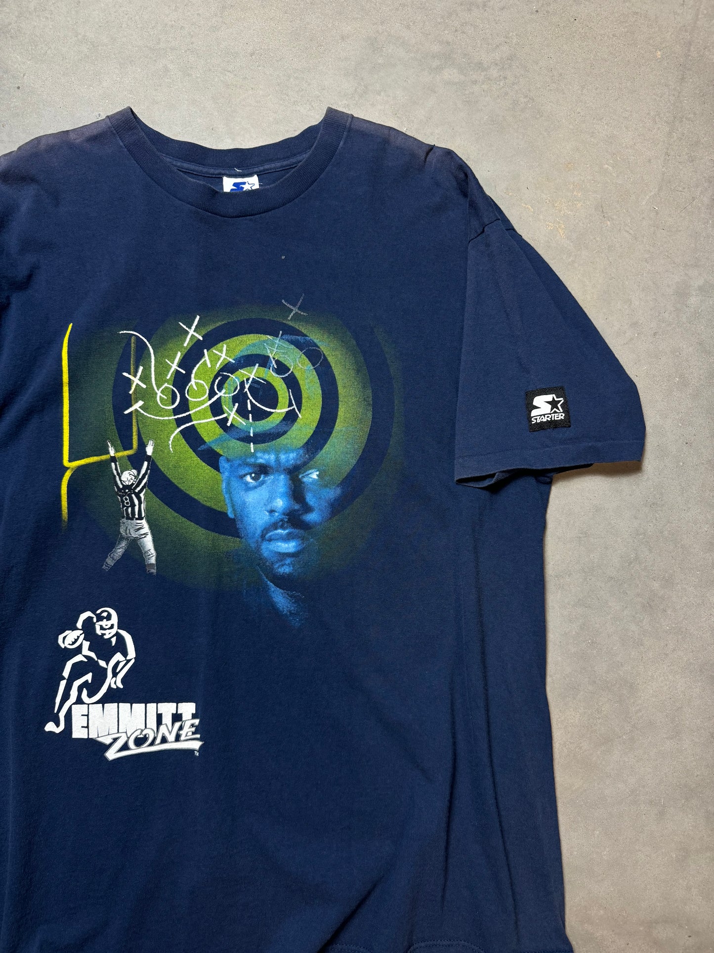 90’s Emmitt Smith “Emmitt Zone” Vintage Starter Tee (XL)