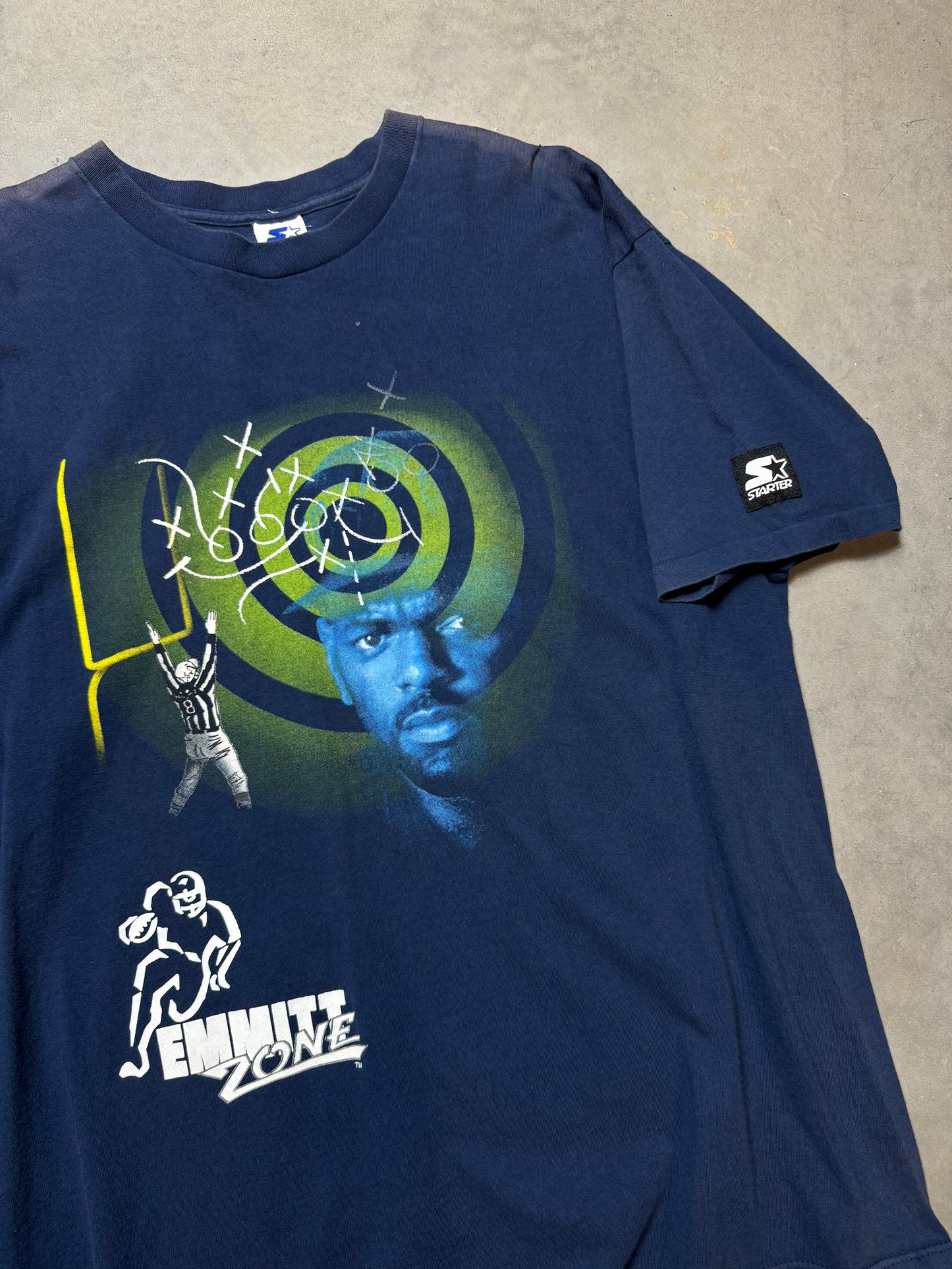 90’s Emmitt Smith “Emmitt Zone” Vintage Starter Tee (XL)