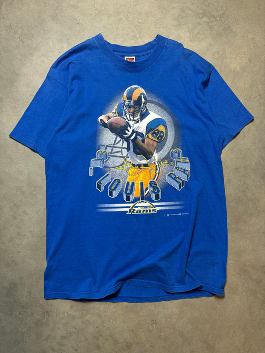 1999 St. Louis Rams Torrey Holt Vintage NFL Player Tee (XL)