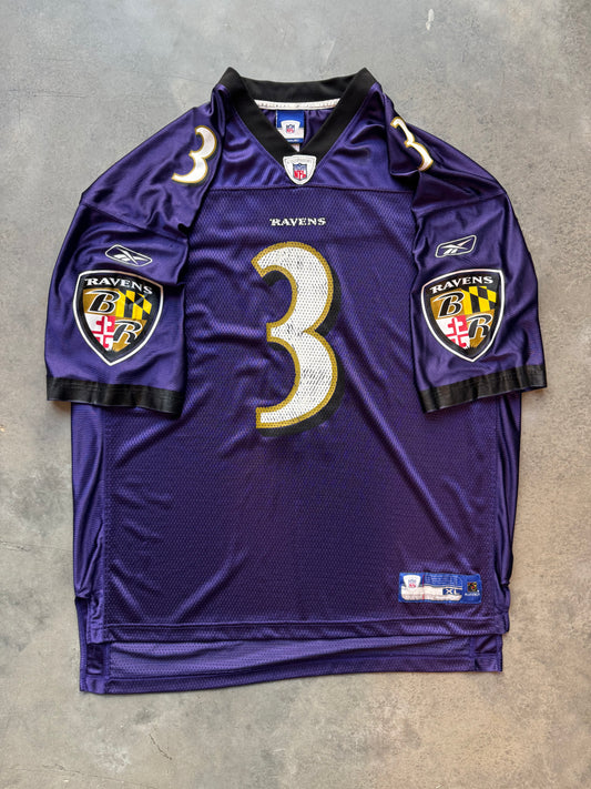 00’s Baltimore Ravens Matt Stover Vintage Purple Reebok NFL Jersey (XL)