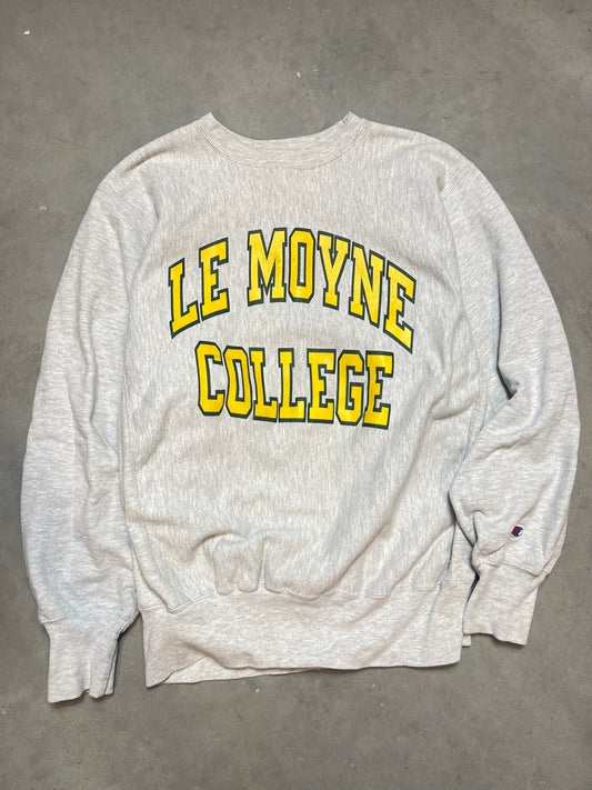 90’s Le Moyne College Dolphins Vintage Champion Reverse Weave Crewneck (Large)