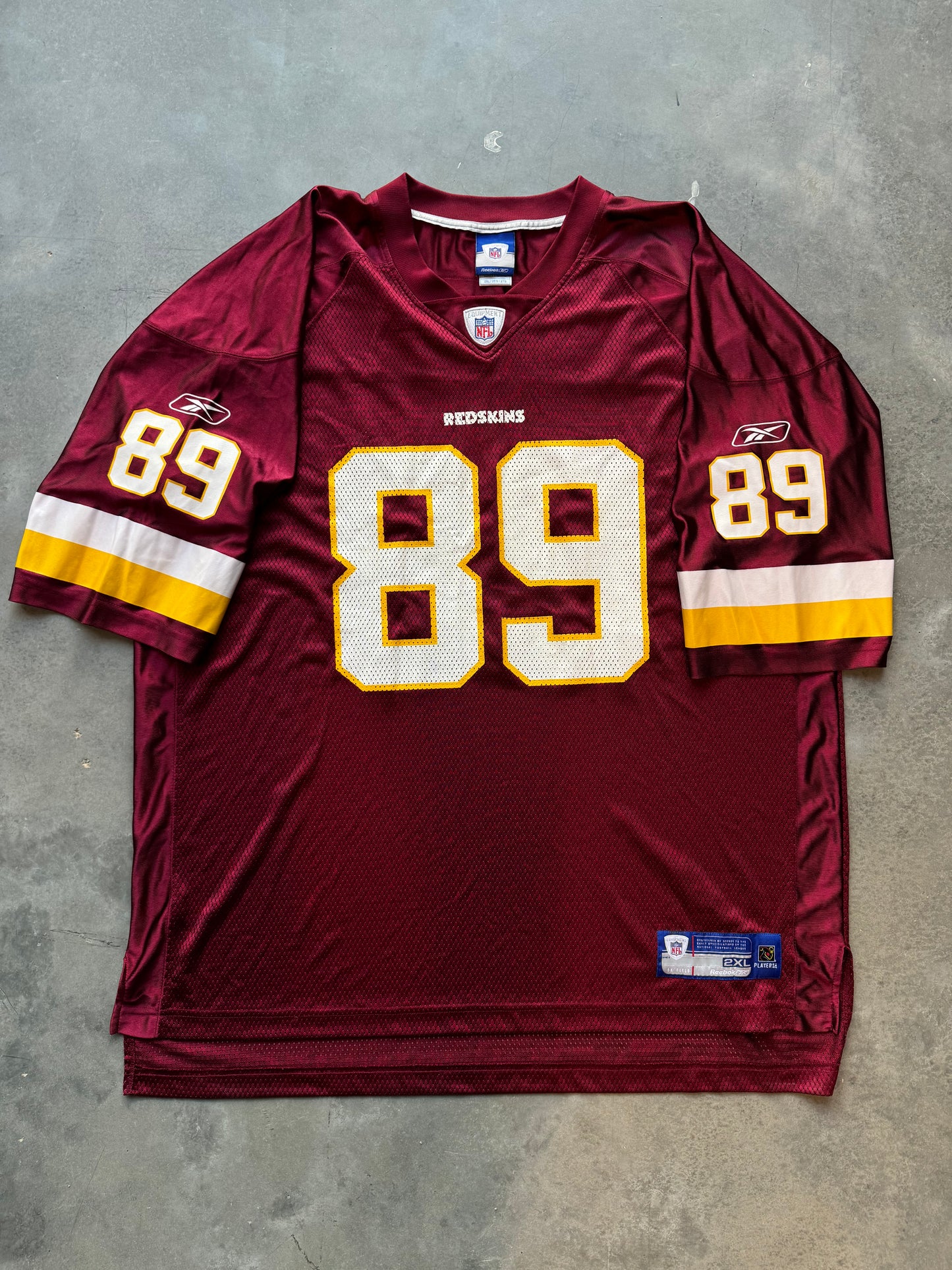 00’s Washington Redskins Santana Moss Vintage Reebok NFL Jersey (XXL)