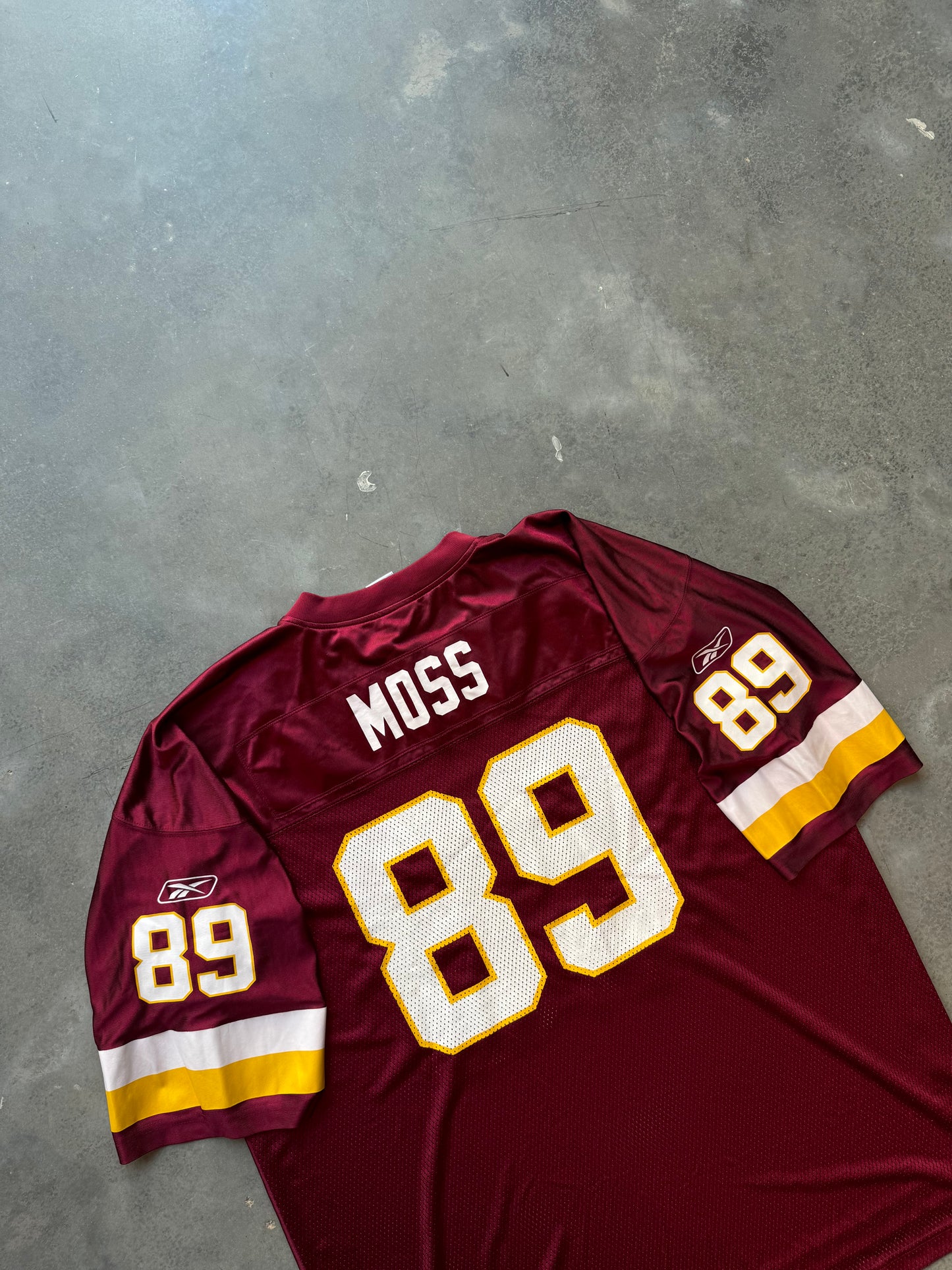 00’s Washington Redskins Santana Moss Vintage Reebok NFL Jersey (XXL)