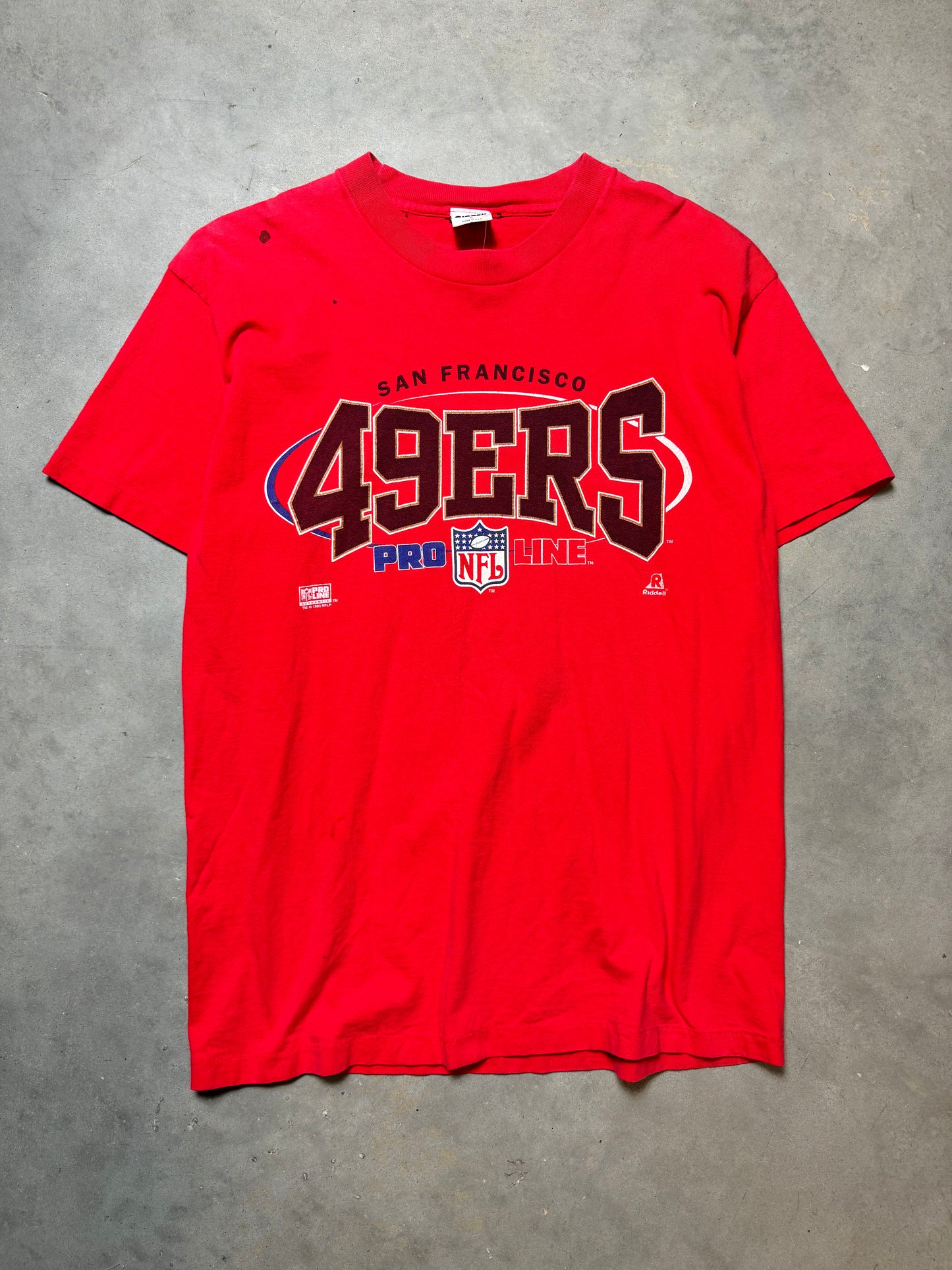 1995 San Francisco 49ers Vintage Pro Line NFL Tee (XL)