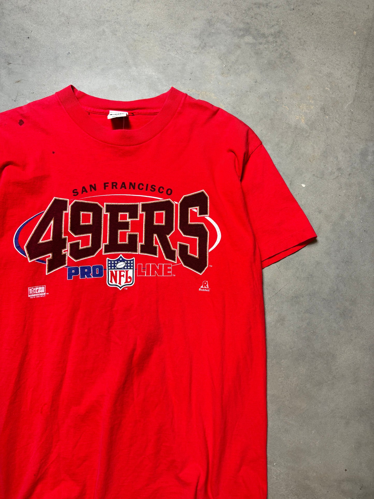 1995 San Francisco 49ers Vintage Pro Line NFL Tee (XL)